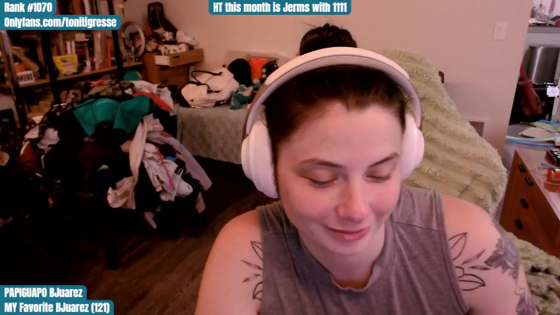 Gallery image thumbnail from ToniTigresse's myfreecams stream on, 10/19/2025, 03:07 image 5 of 20