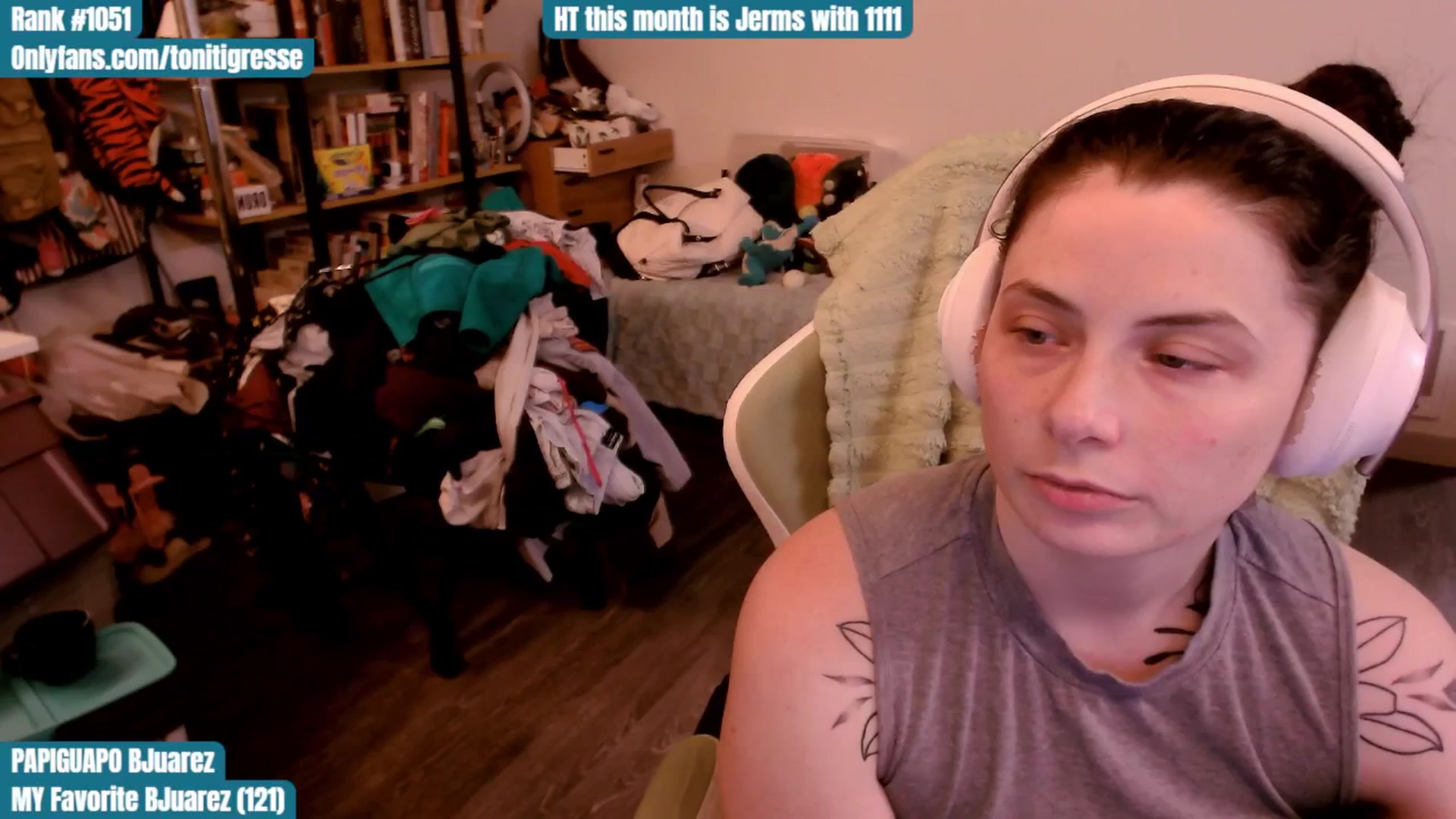 Gallery image thumbnail from ToniTigresse's myfreecams stream on, 10/19/2025, 03:07 image 13 of 20