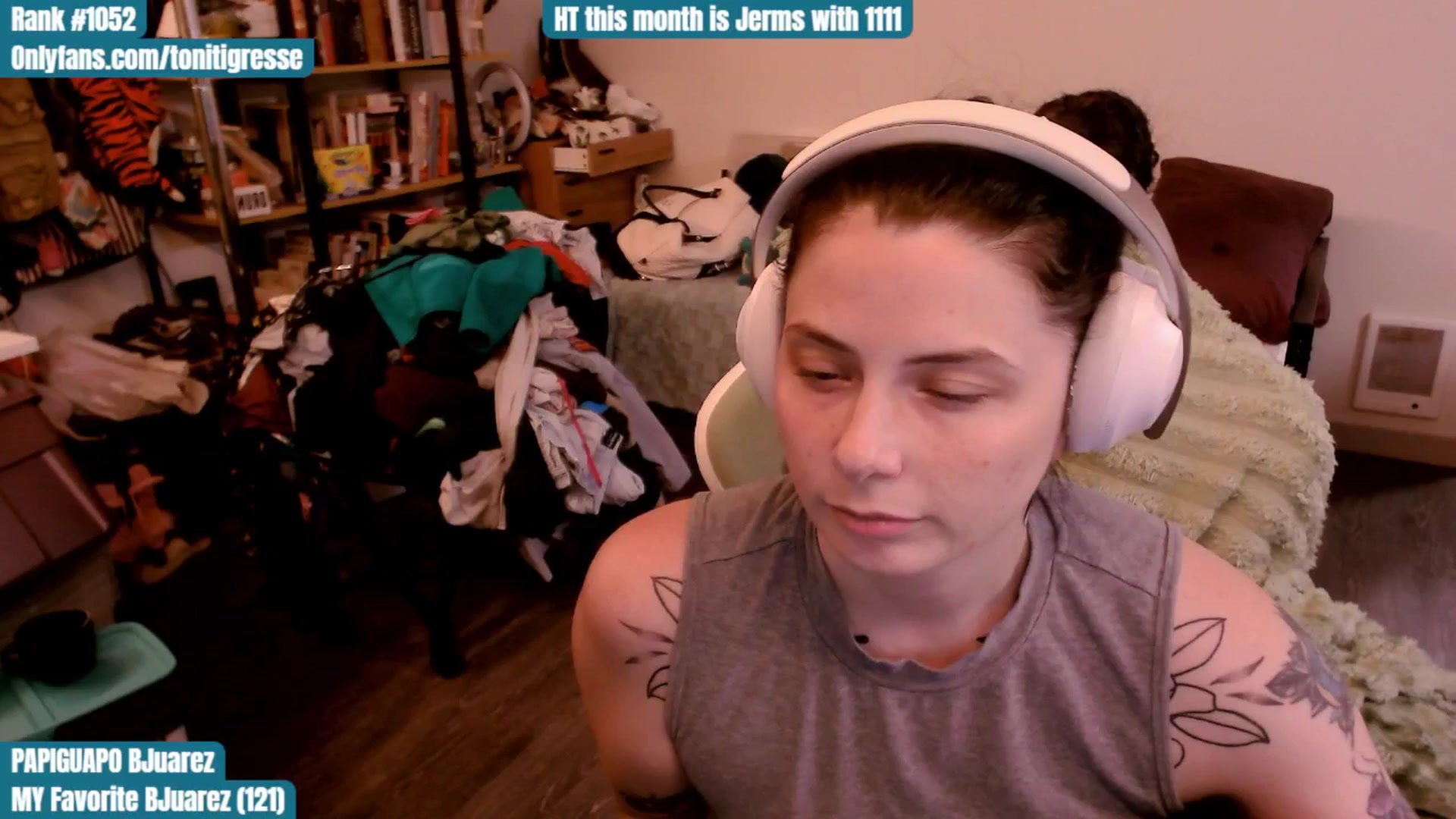 Gallery image thumbnail from ToniTigresse's myfreecams stream on, 10/19/2025, 03:07 image 14 of 20