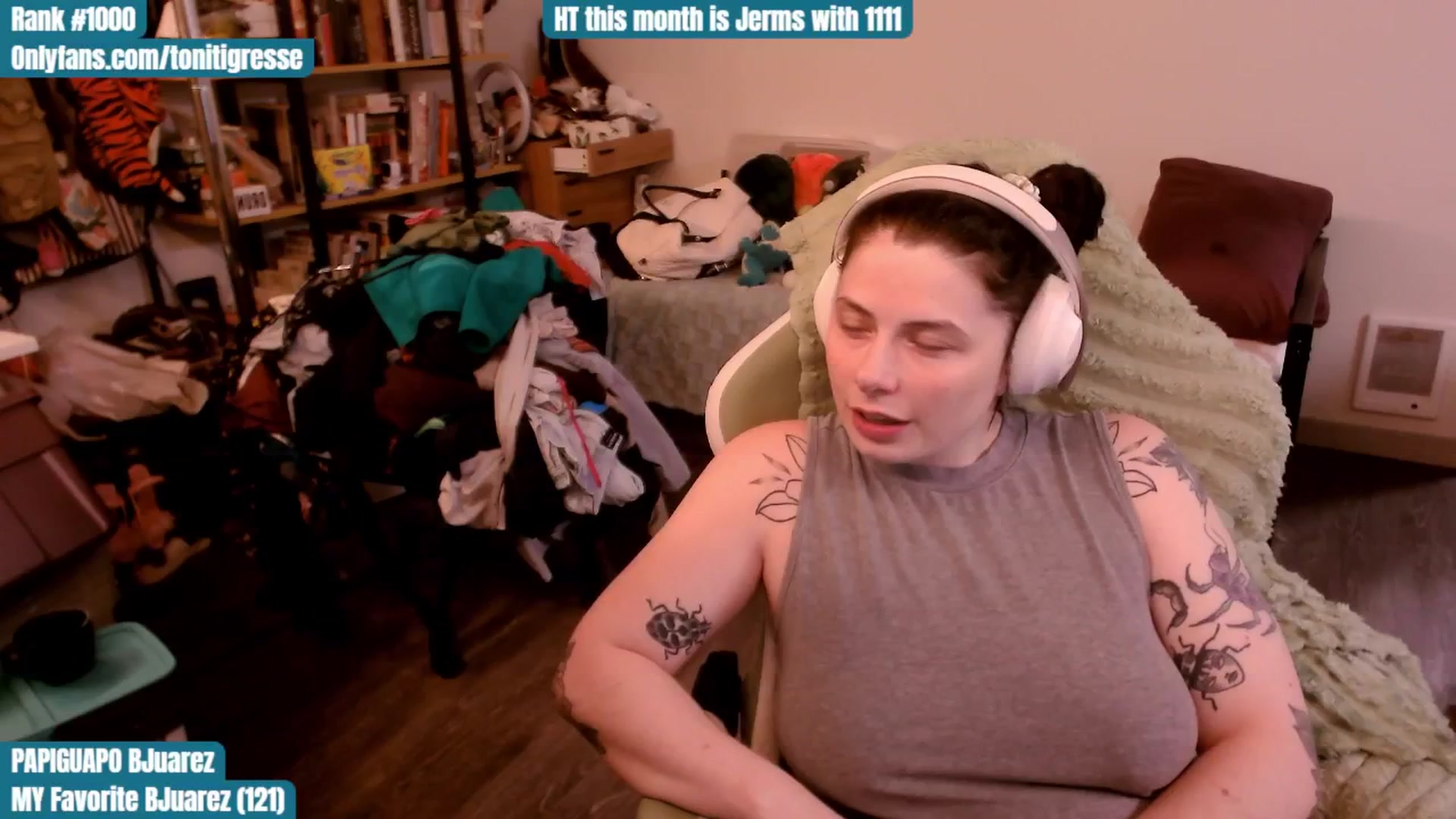 Gallery image thumbnail from ToniTigresse's myfreecams stream on, 10/19/2025, 03:07 image 15 of 20