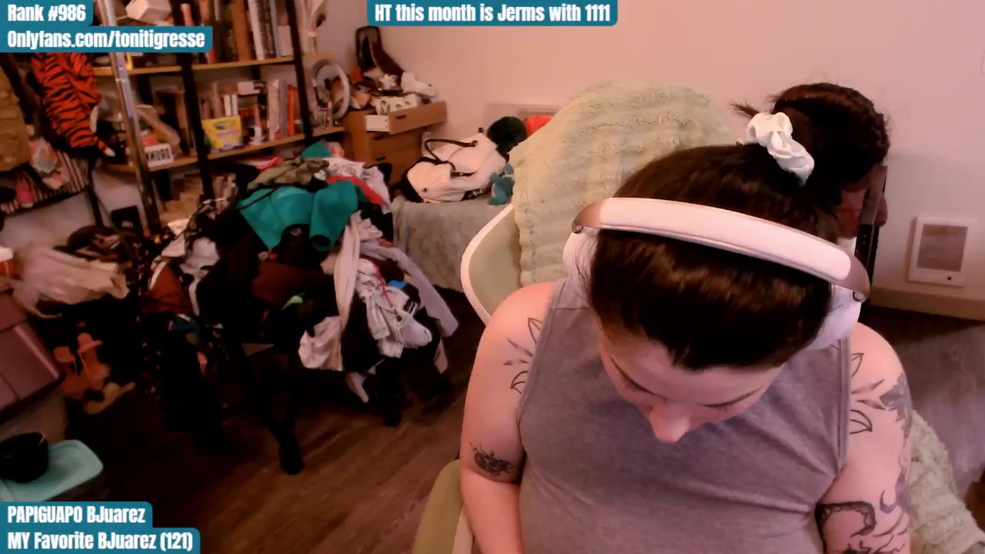Gallery image thumbnail from ToniTigresse's myfreecams stream on, 10/19/2025, 03:07 image 20 of 20