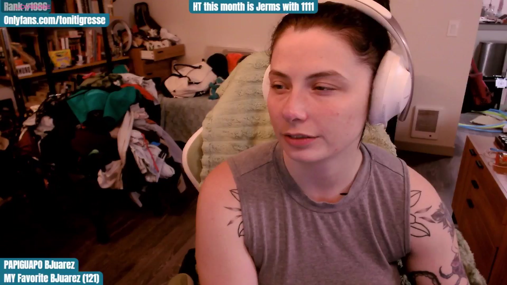 Gallery image thumbnail from ToniTigresse's myfreecams stream on, 10/19/2025, 03:07 image 4 of 20
