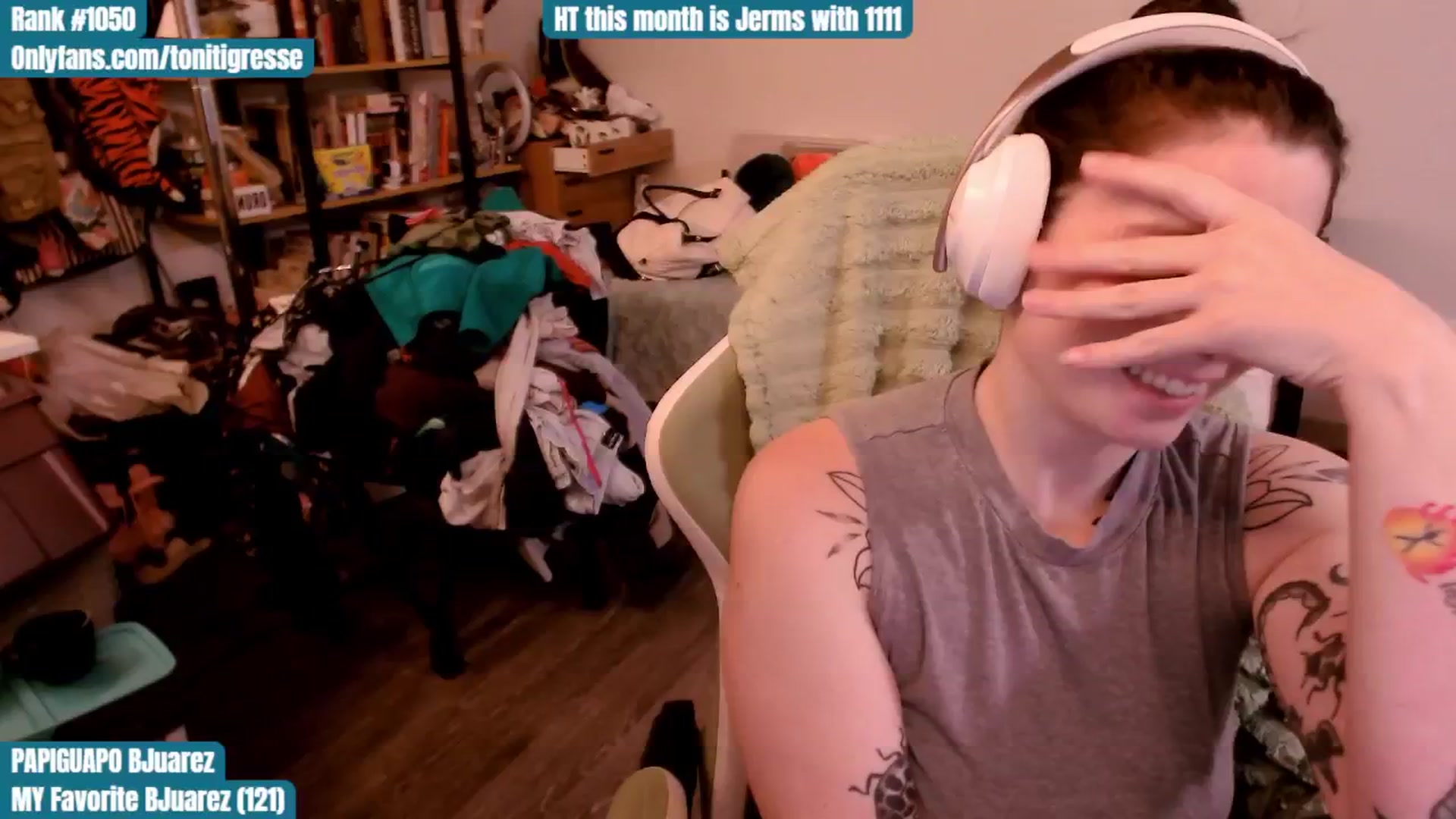 Gallery image thumbnail from ToniTigresse's myfreecams stream on, 10/19/2025, 03:07 image 12 of 20