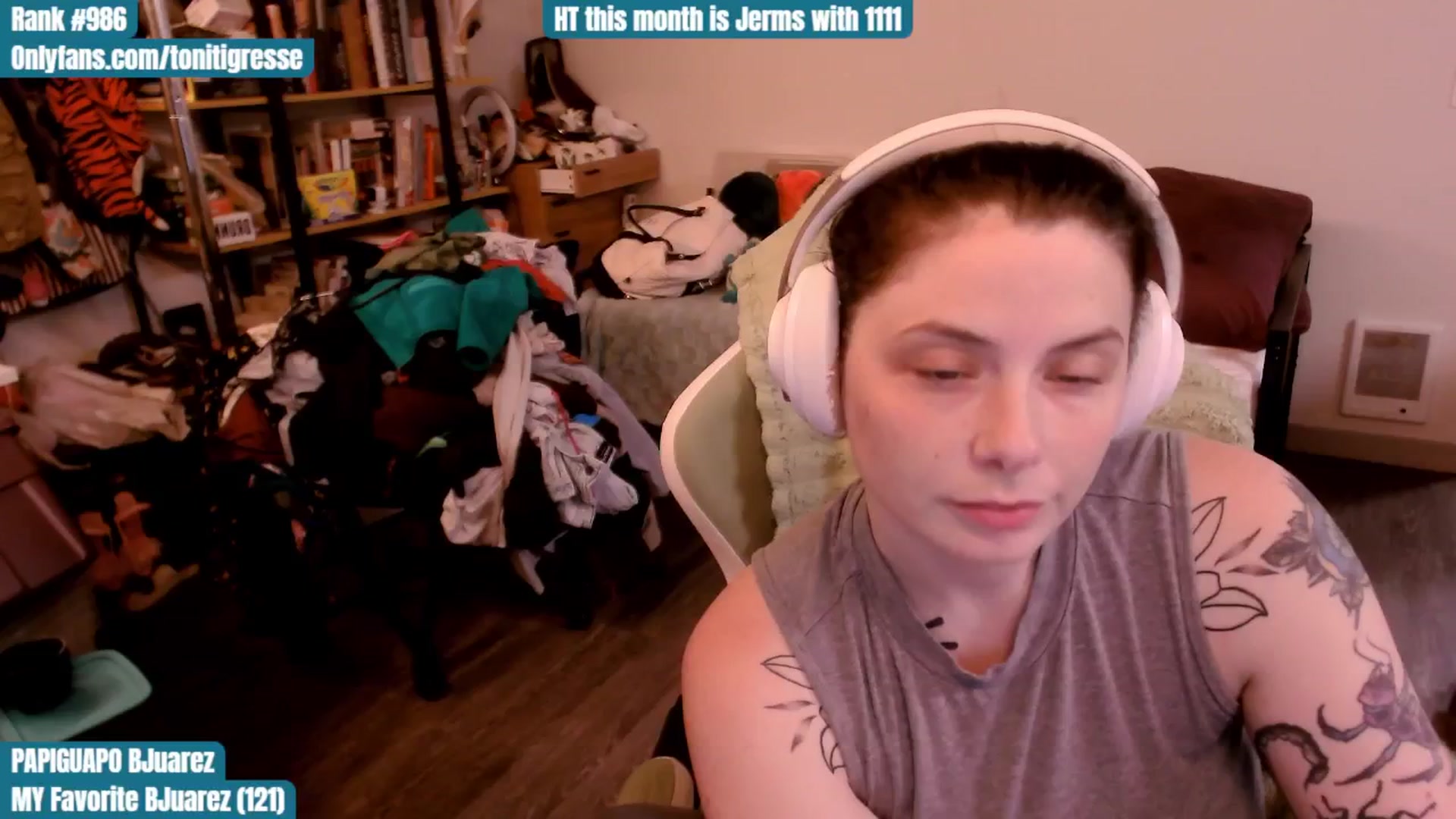 Gallery image thumbnail from ToniTigresse's myfreecams stream on, 10/19/2025, 03:07 image 17 of 20