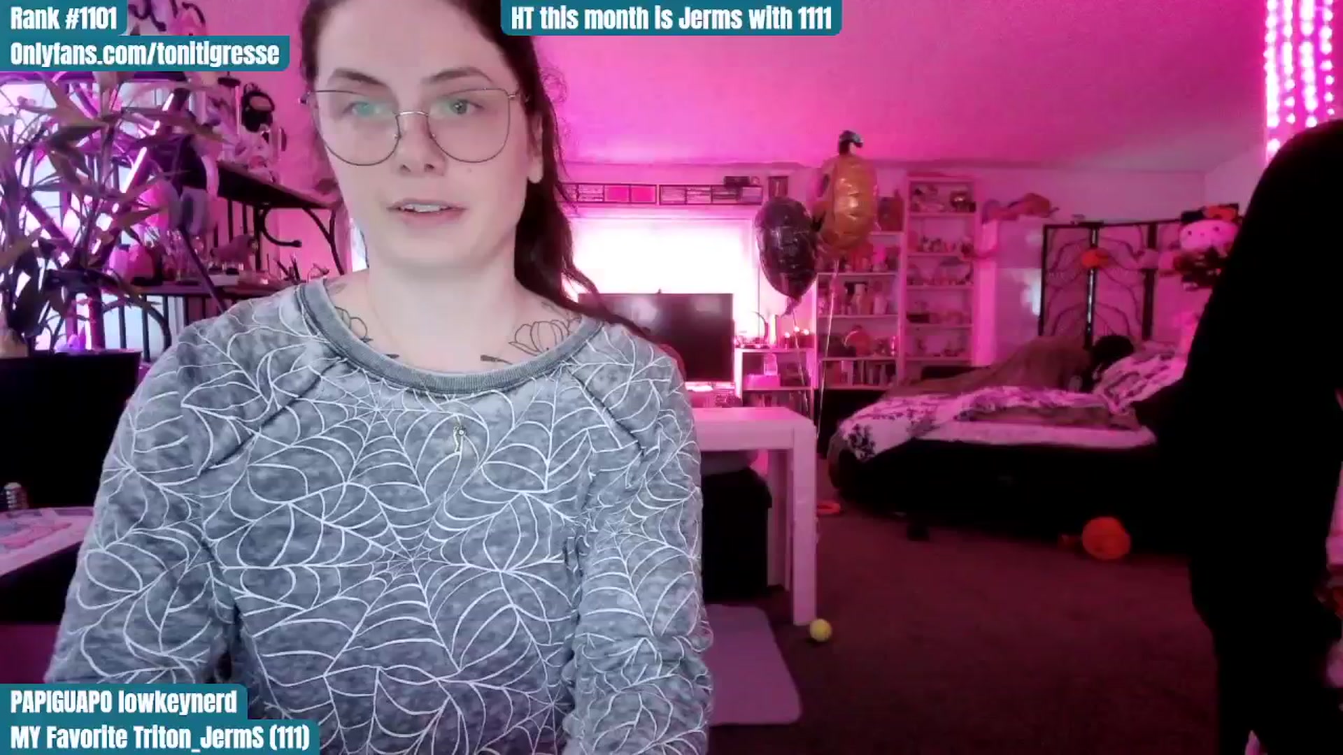 Gallery image thumbnail from ToniTigresse's myfreecams stream on, 10/22/2025, 02:12 image 12 of 20