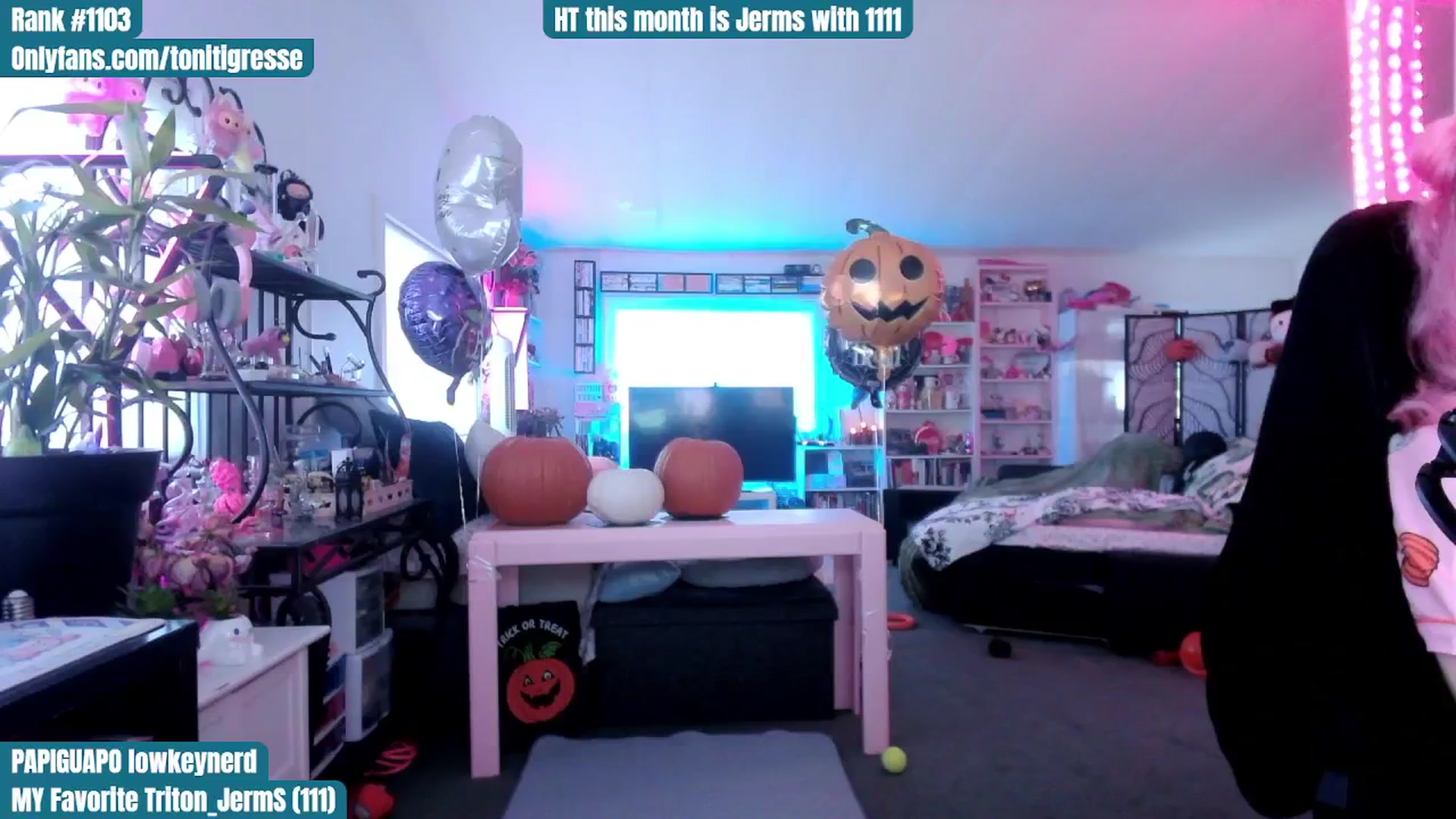 Gallery image thumbnail from ToniTigresse's myfreecams stream on, 10/22/2025, 02:12 image 4 of 20