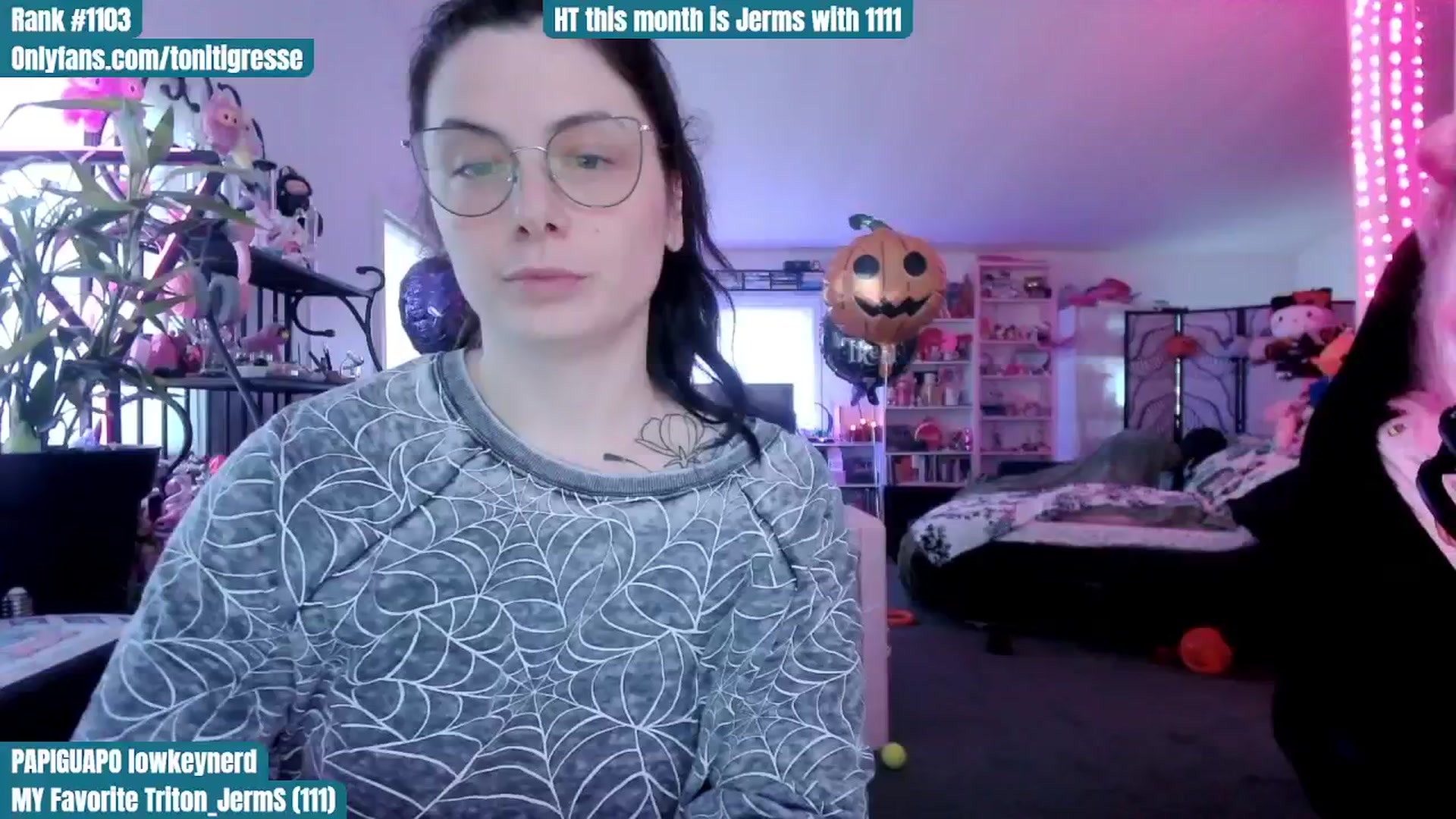 Gallery image thumbnail from ToniTigresse's myfreecams stream on, 10/22/2025, 02:12 image 3 of 20