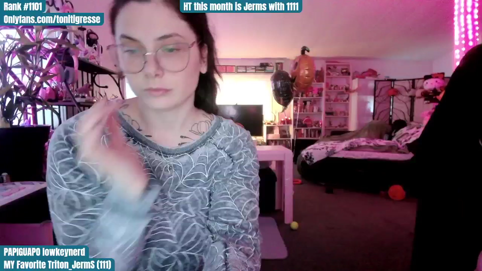 Gallery image thumbnail from ToniTigresse's myfreecams stream on, 10/22/2025, 02:12 image 11 of 20