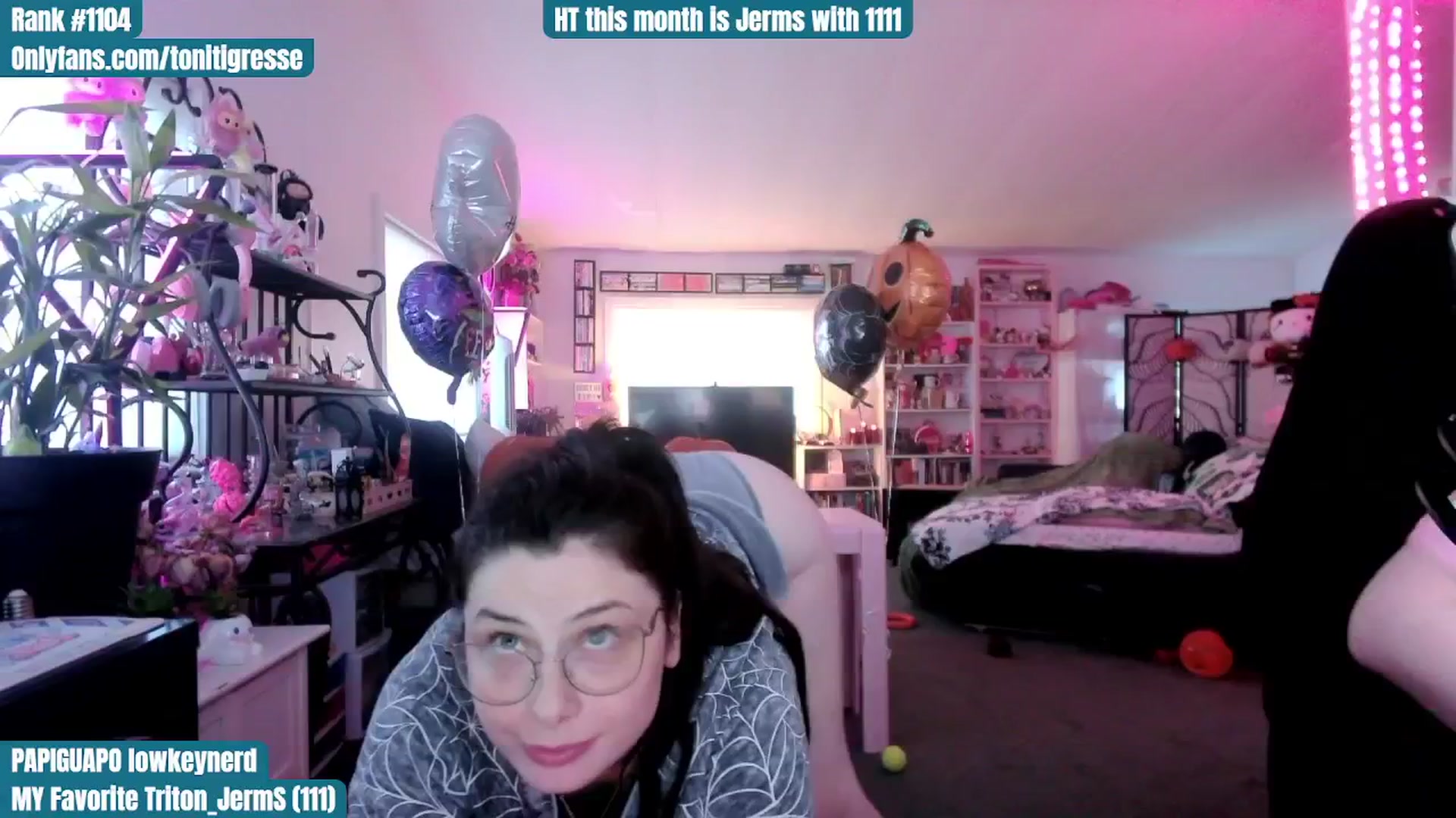 Gallery image thumbnail from ToniTigresse's myfreecams stream on, 10/22/2025, 02:12 image 6 of 20