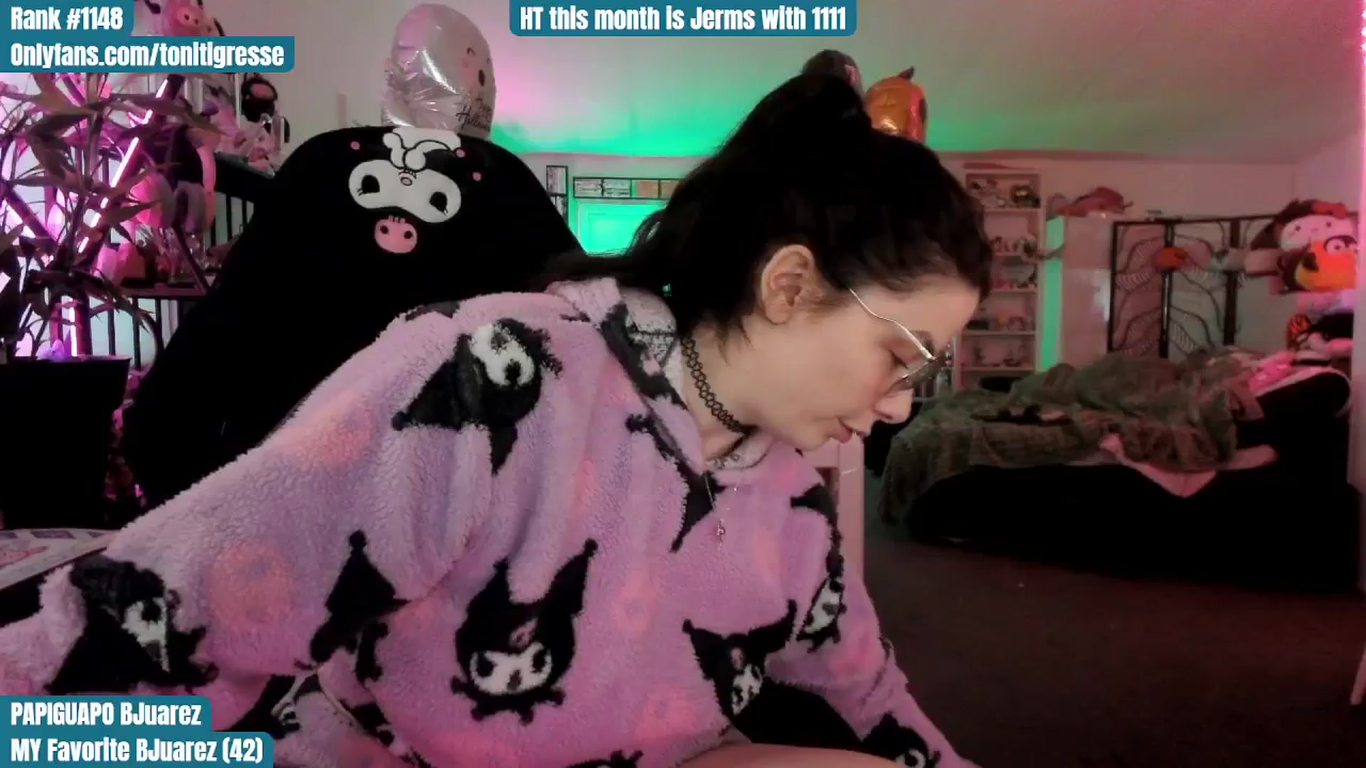 Gallery image thumbnail from ToniTigresse's myfreecams stream on, 10/23/2025, 02:28 image 10 of 20
