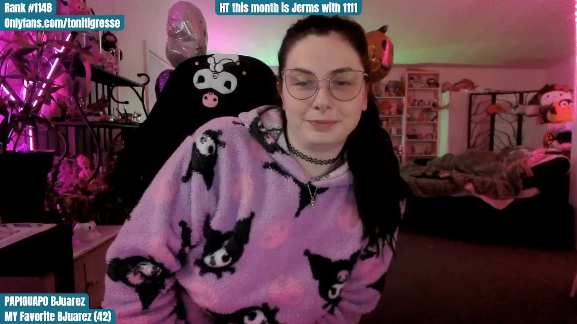 Gallery image thumbnail from ToniTigresse's myfreecams stream on, 10/23/2025, 02:28 image 13 of 20