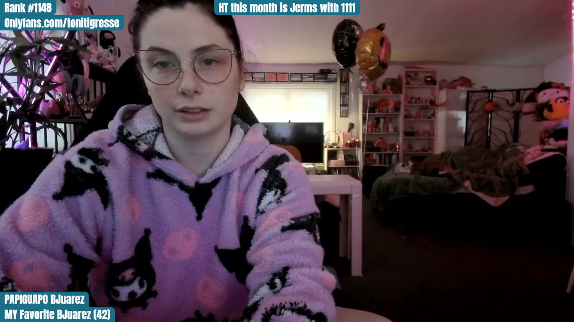 Gallery image thumbnail from ToniTigresse's myfreecams stream on, 10/23/2025, 02:28 image 5 of 20