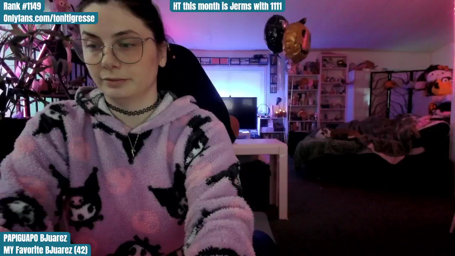 Gallery image thumbnail from ToniTigresse's myfreecams stream on, 10/23/2025, 02:28 image 9 of 20