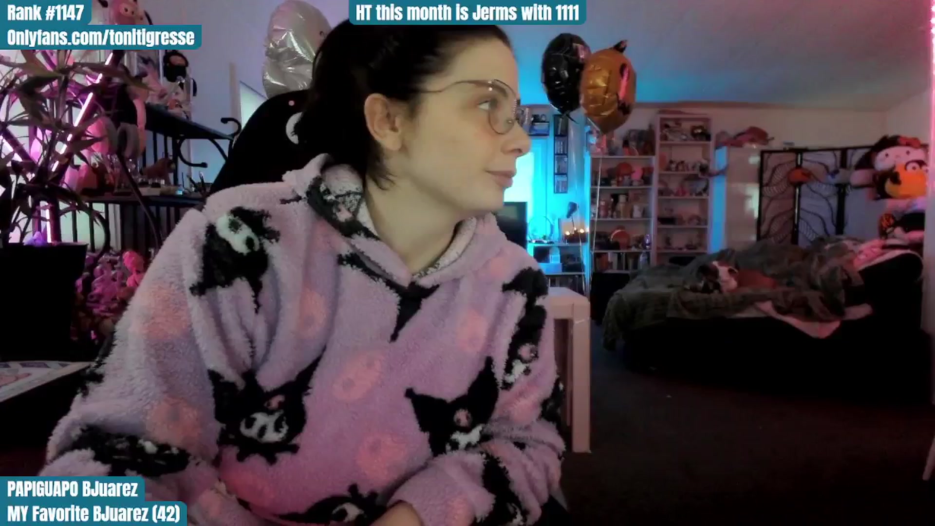 Gallery image thumbnail from ToniTigresse's myfreecams stream on, 10/23/2025, 02:28 image 4 of 20