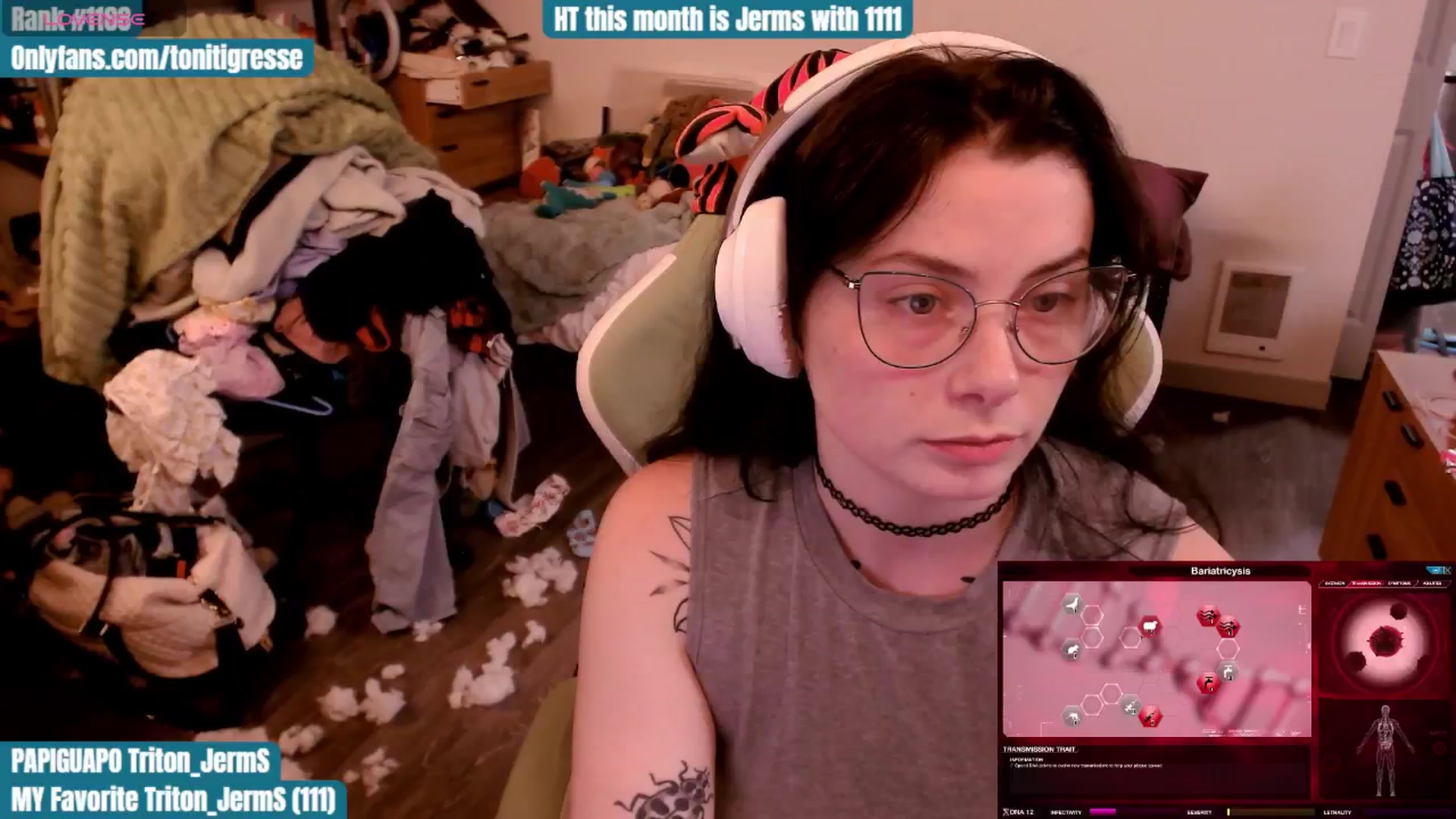 Gallery image thumbnail from ToniTigresse's myfreecams stream on, 10/24/2025, 01:55 image 18 of 20