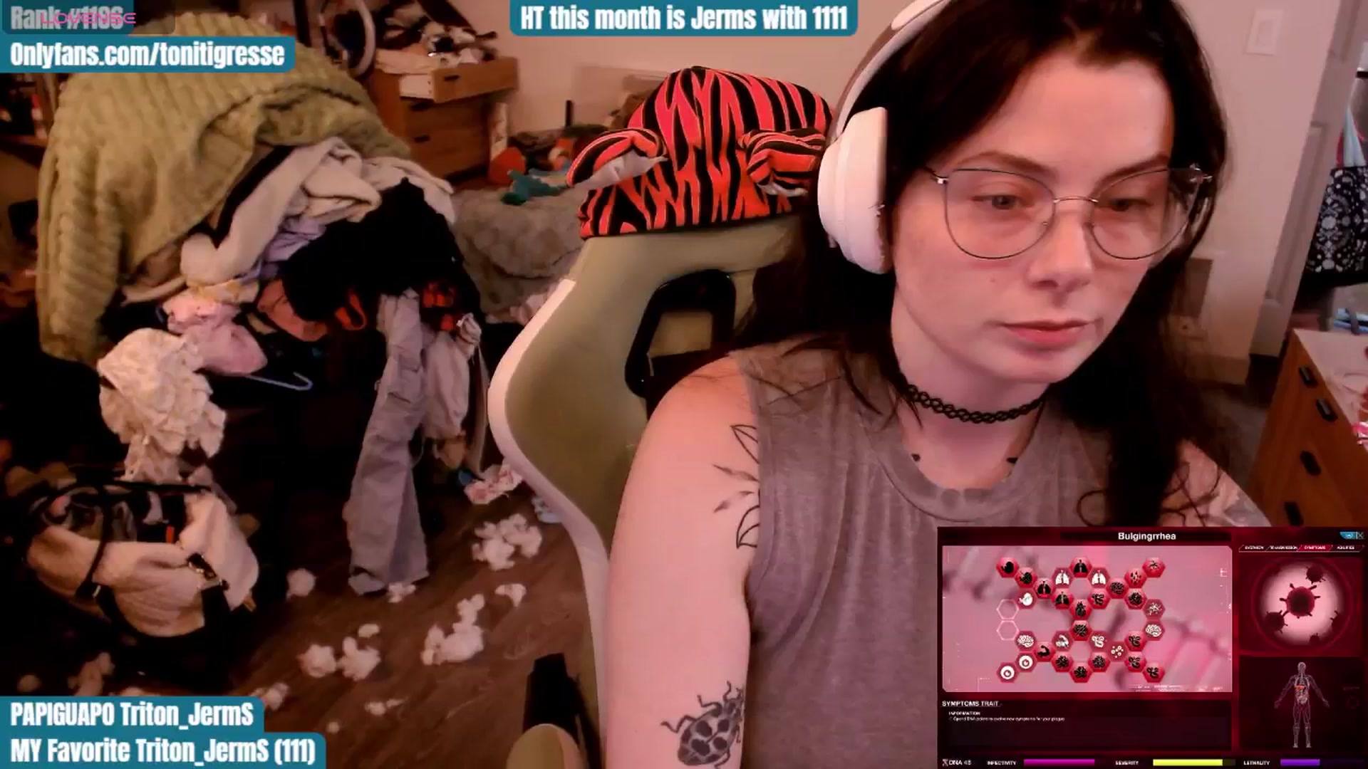 Gallery image thumbnail from ToniTigresse's myfreecams stream on, 10/24/2025, 01:55 image 11 of 20