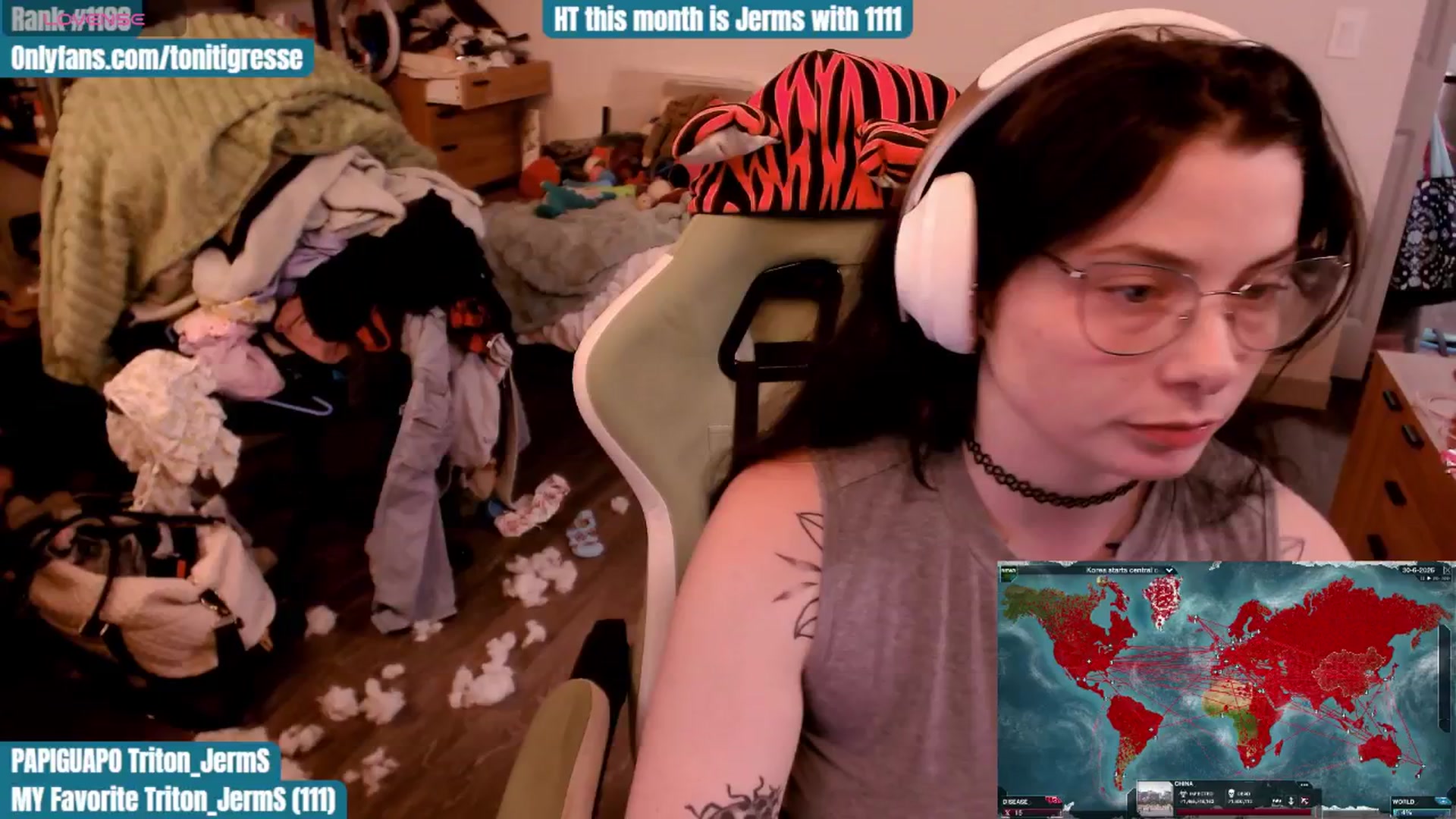 Gallery image thumbnail from ToniTigresse's myfreecams stream on, 10/24/2025, 01:55 image 19 of 20