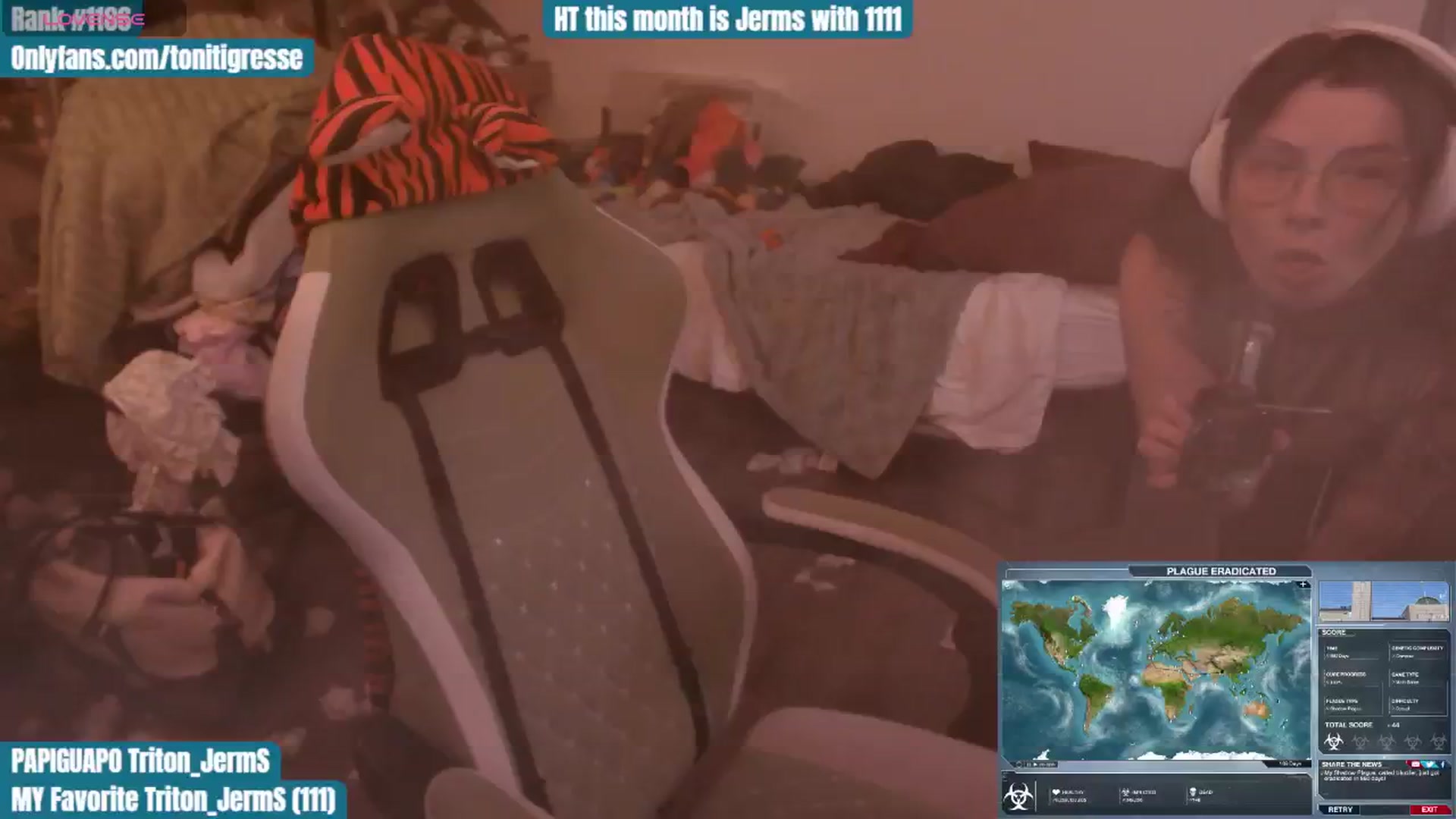 Gallery image thumbnail from ToniTigresse's myfreecams stream on, 10/24/2025, 01:55 image 8 of 20