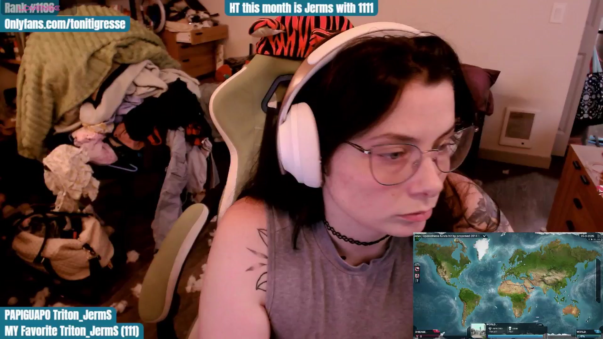 Gallery image thumbnail from ToniTigresse's myfreecams stream on, 10/24/2025, 01:55 image 3 of 20