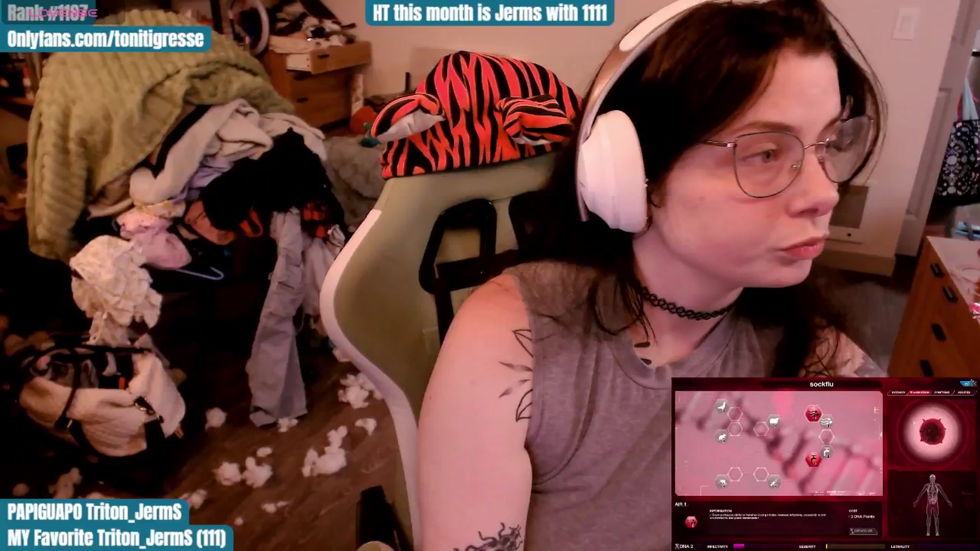 Gallery image thumbnail from ToniTigresse's myfreecams stream on, 10/24/2025, 01:55 image 13 of 20