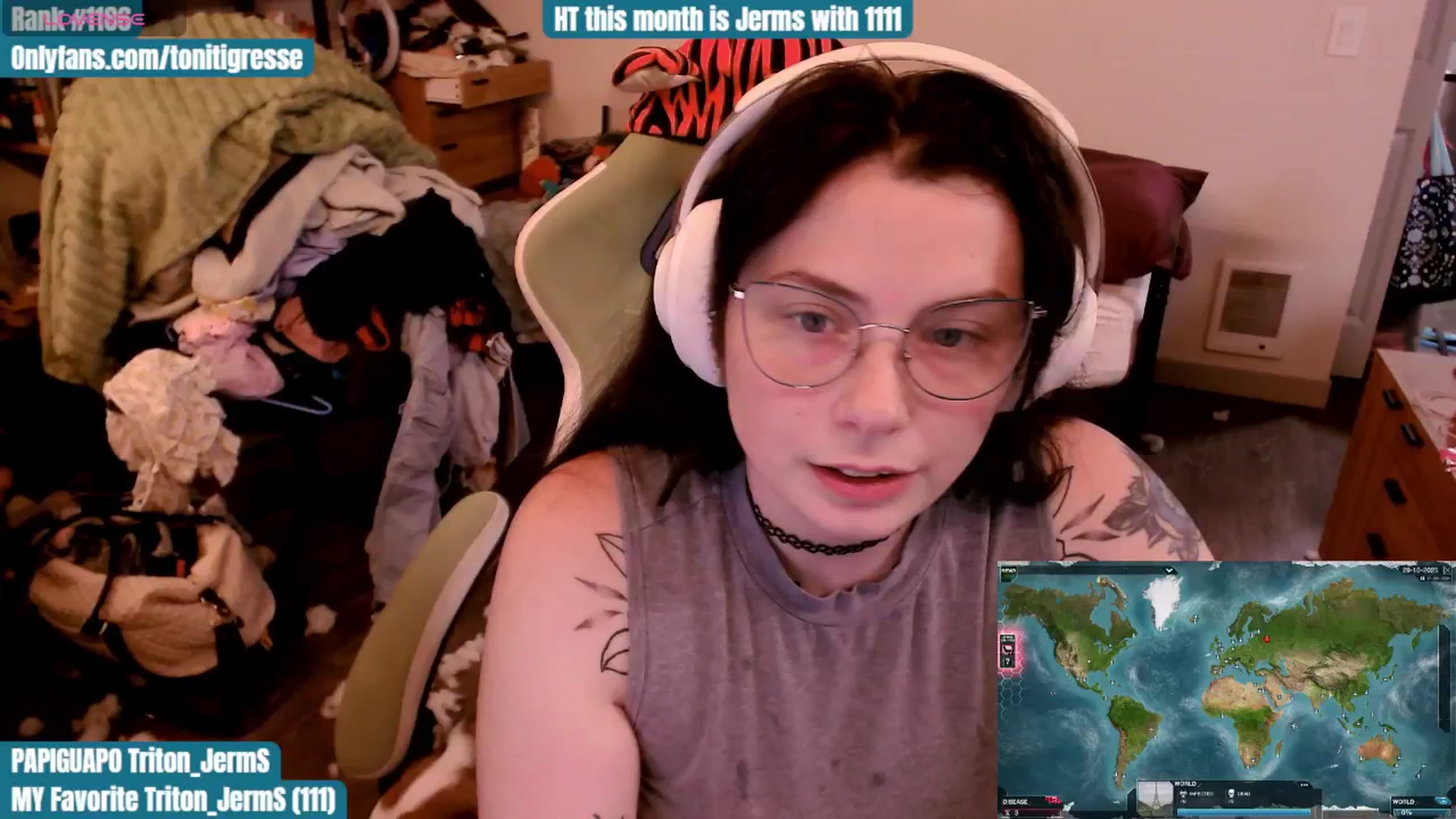 Gallery image thumbnail from ToniTigresse's myfreecams stream on, 10/24/2025, 01:55 image 2 of 20