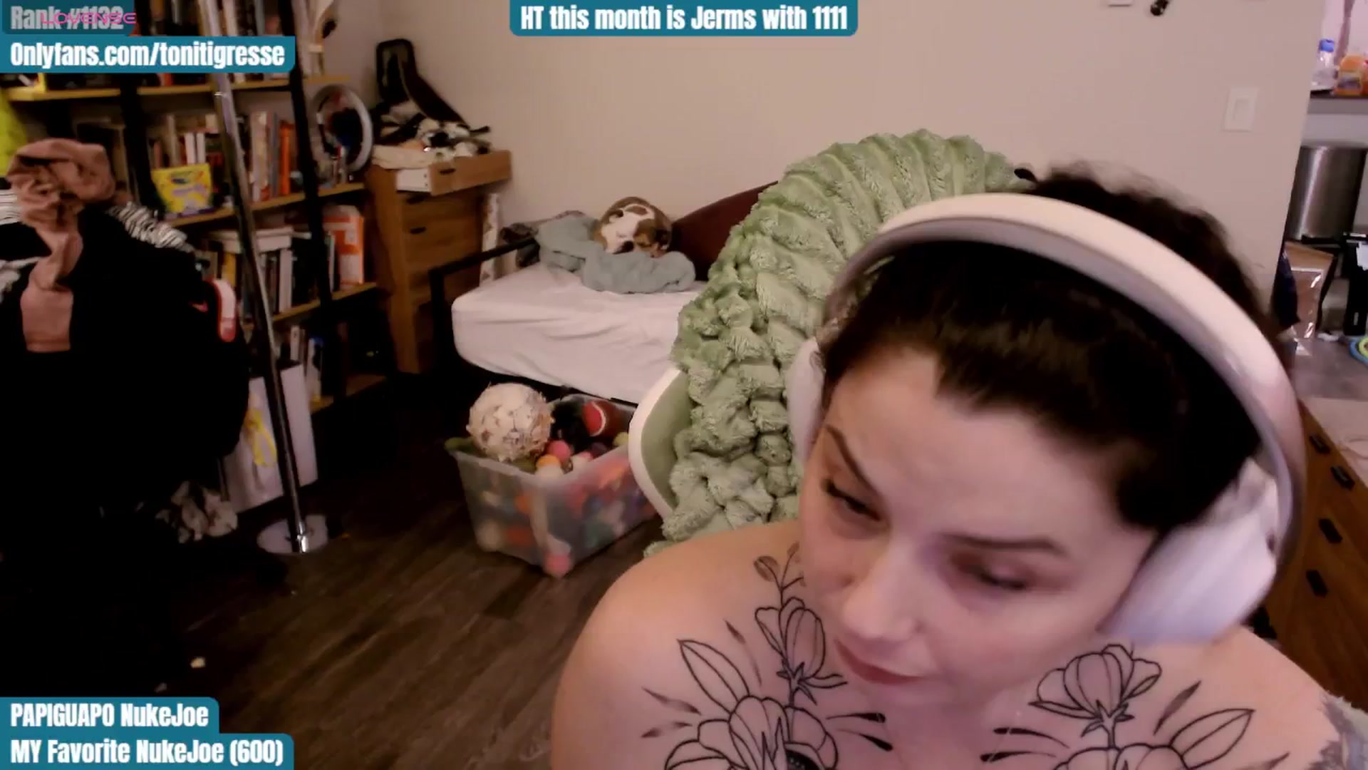 Gallery image thumbnail from ToniTigresse's myfreecams stream on, 10/28/2025, 02:03 image 12 of 20