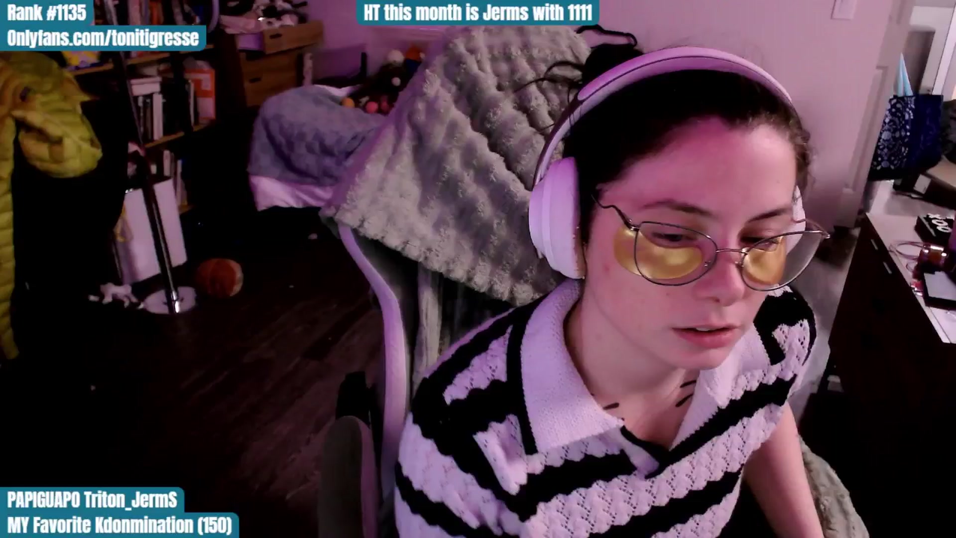 Gallery image thumbnail from ToniTigresse's myfreecams stream on, 10/30/2025, 24:02 image 7 of 20