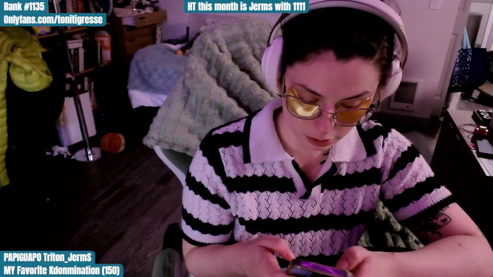 Gallery image thumbnail from ToniTigresse's myfreecams stream on, 10/30/2025, 24:02 image 6 of 20