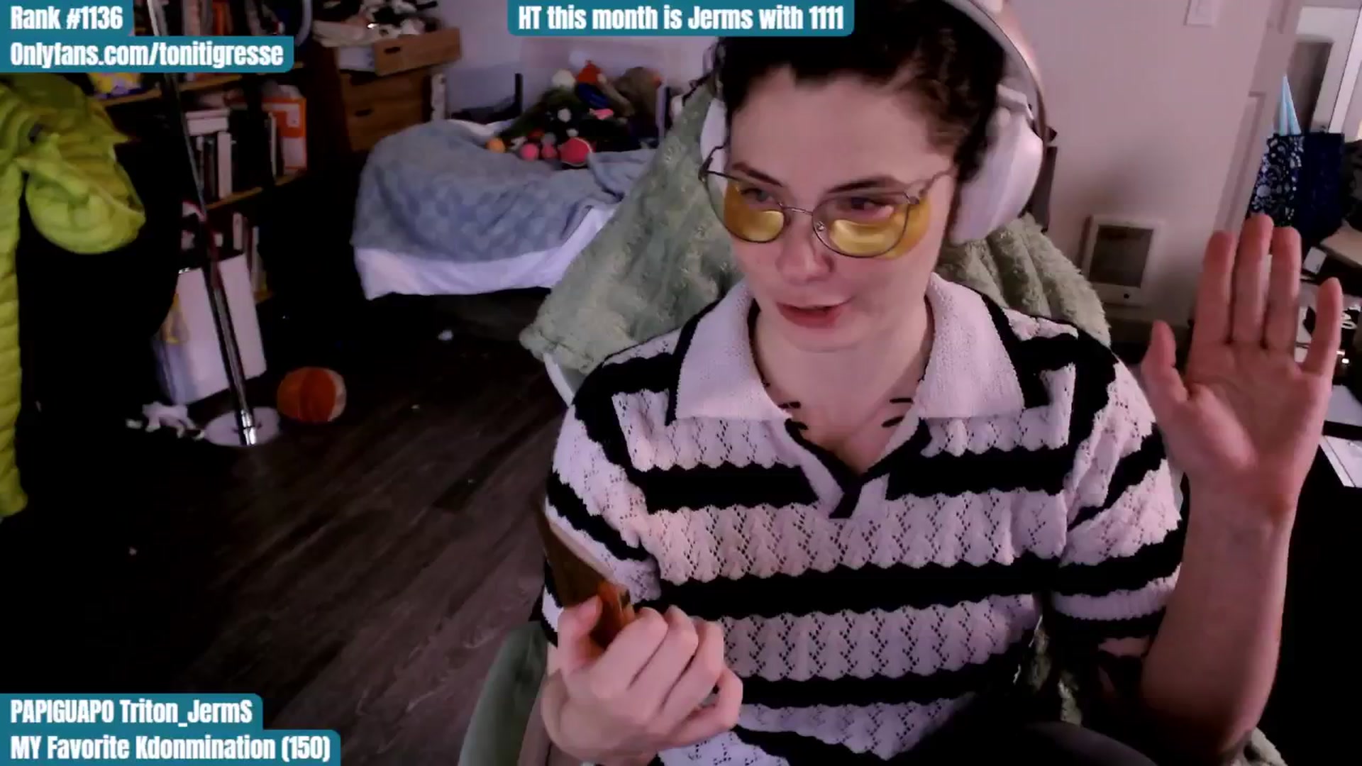 Gallery image thumbnail from ToniTigresse's myfreecams stream on, 10/30/2025, 24:02 image 4 of 20