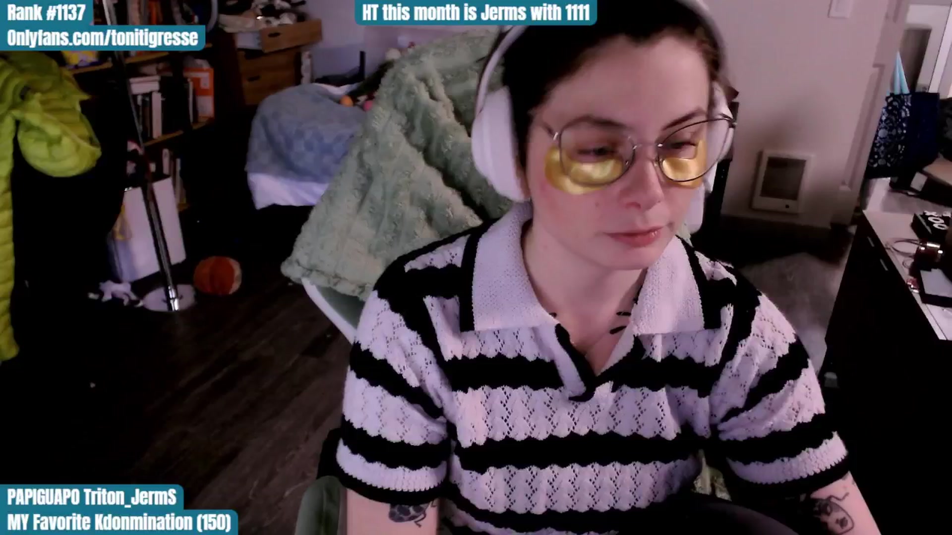 Gallery image thumbnail from ToniTigresse's myfreecams stream on, 10/30/2025, 24:02 image 5 of 20