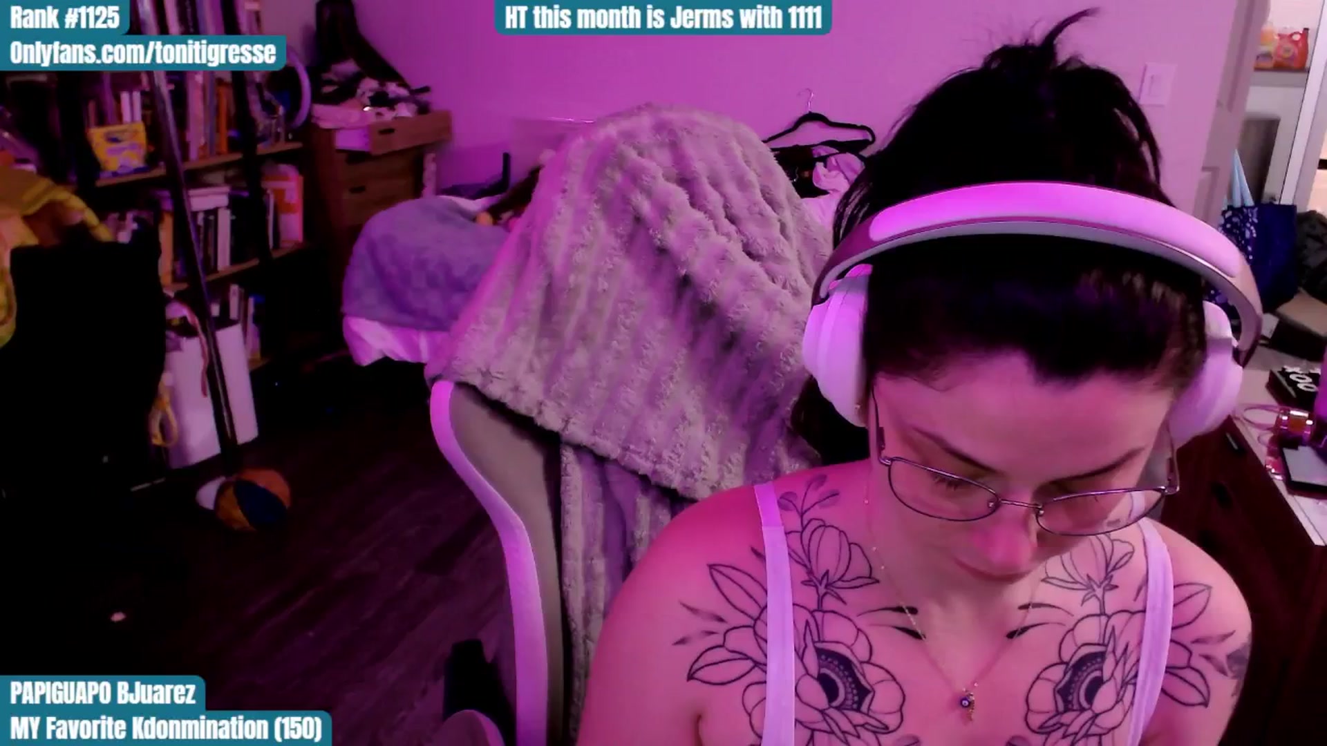 Gallery image thumbnail from ToniTigresse's myfreecams stream on, 10/30/2025, 24:02 image 20 of 20