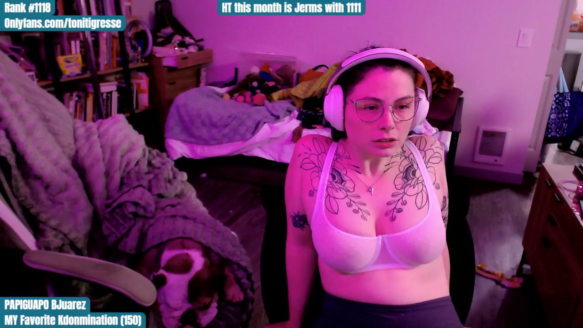 Gallery image thumbnail from ToniTigresse's myfreecams stream on, 10/30/2025, 02:12 image 12 of 20