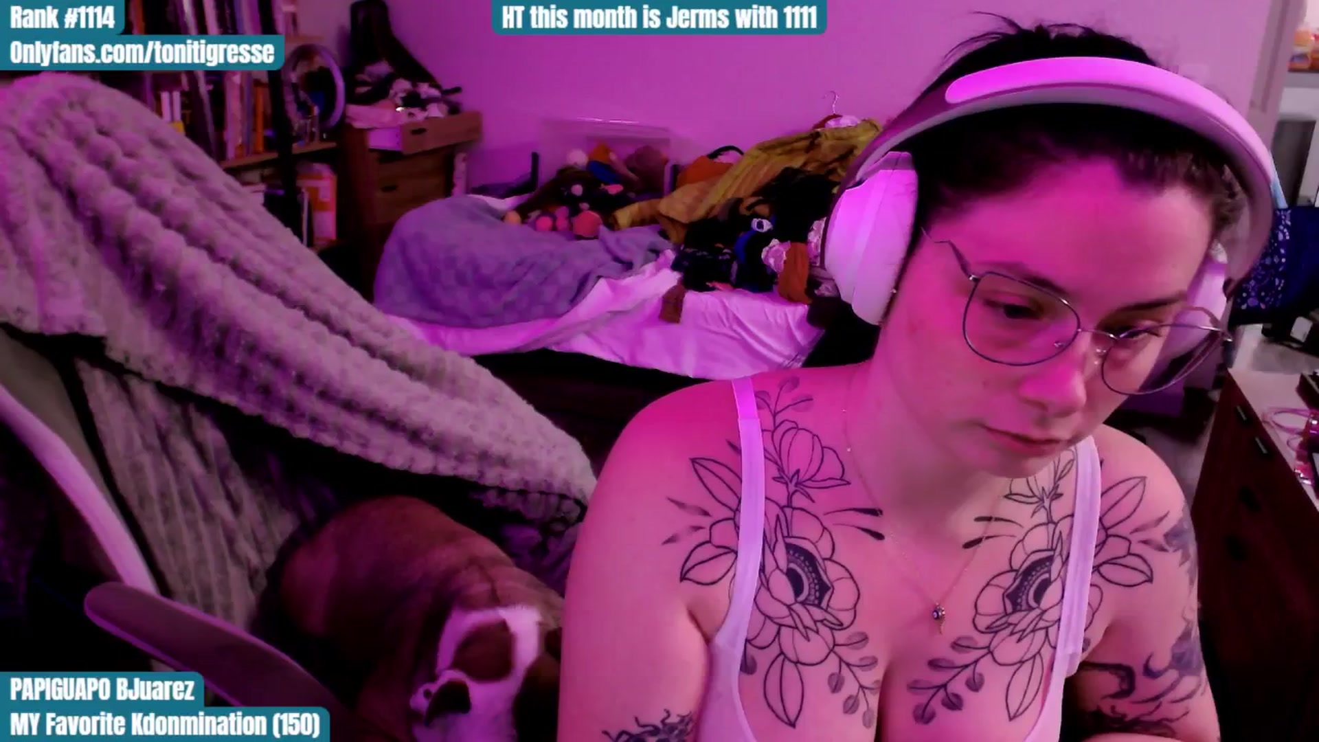 Gallery image thumbnail from ToniTigresse's myfreecams stream on, 10/30/2025, 02:12 image 16 of 20