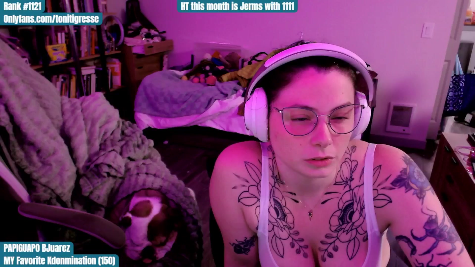 Gallery image thumbnail from ToniTigresse's myfreecams stream on, 10/30/2025, 02:12 image 11 of 20