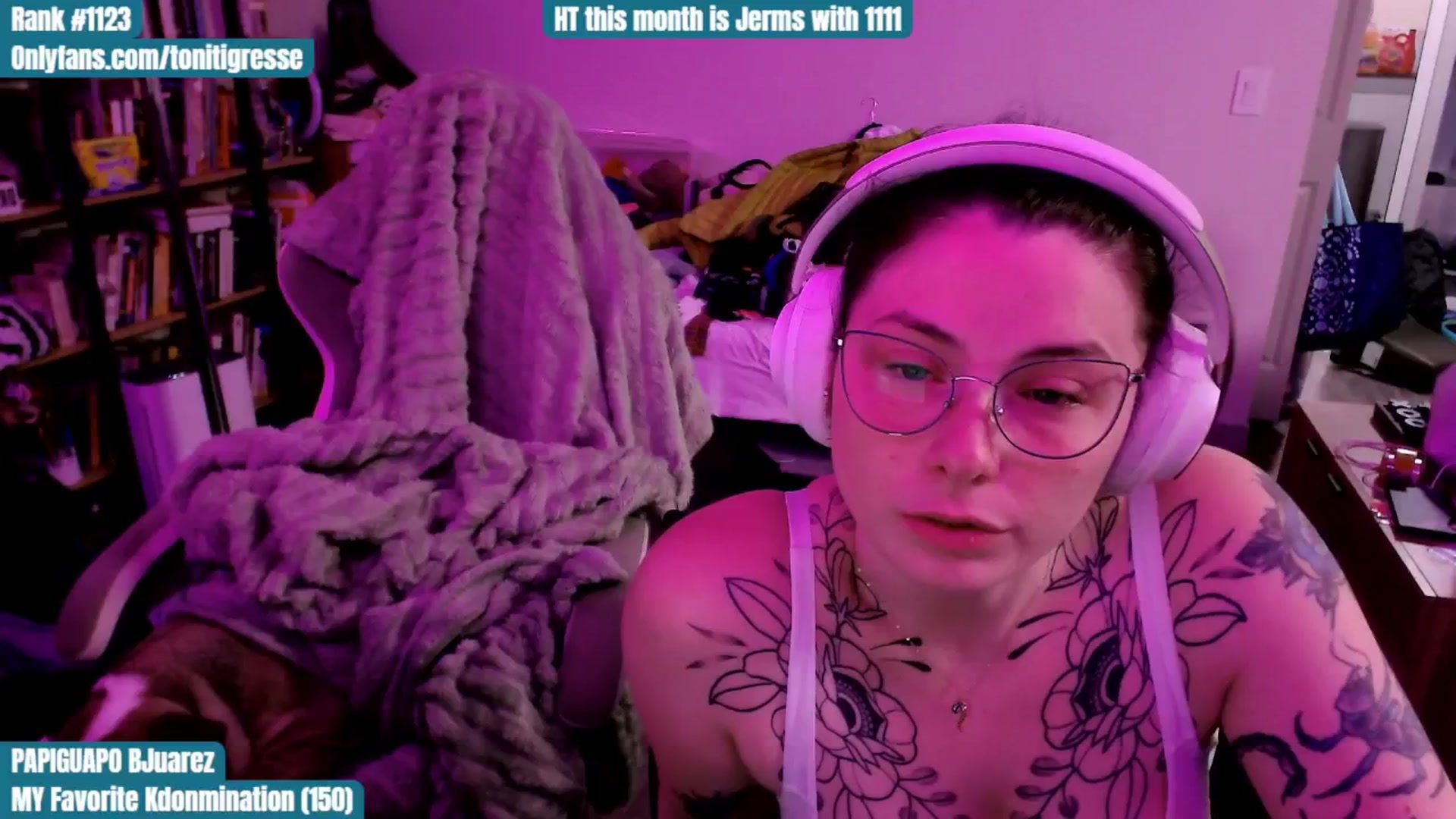 Gallery image thumbnail from ToniTigresse's myfreecams stream on, 10/30/2025, 02:12 image 6 of 20