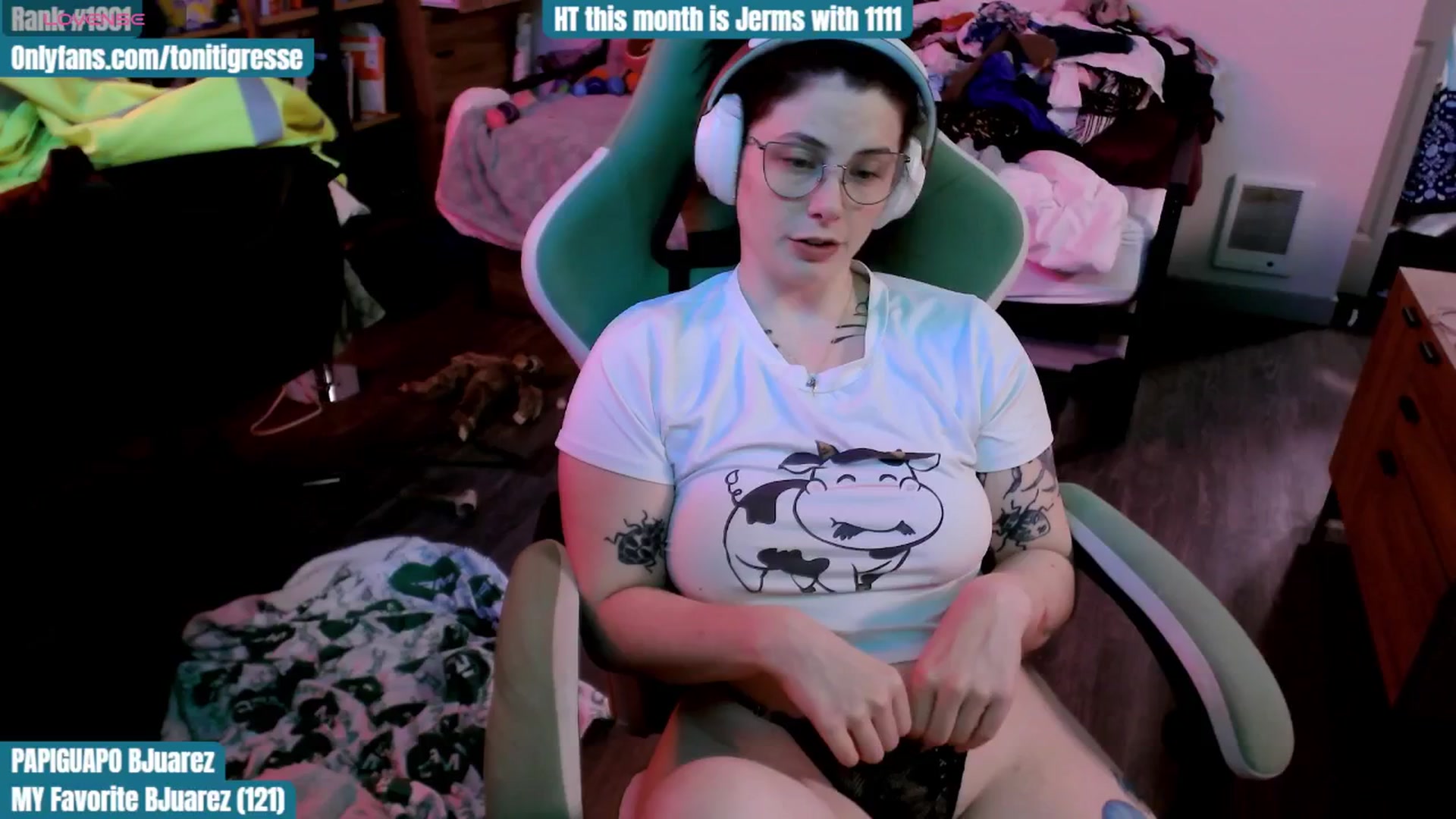 Gallery image thumbnail from ToniTigresse's myfreecams stream on, 11/02/2025, 02:55 image 2 of 20
