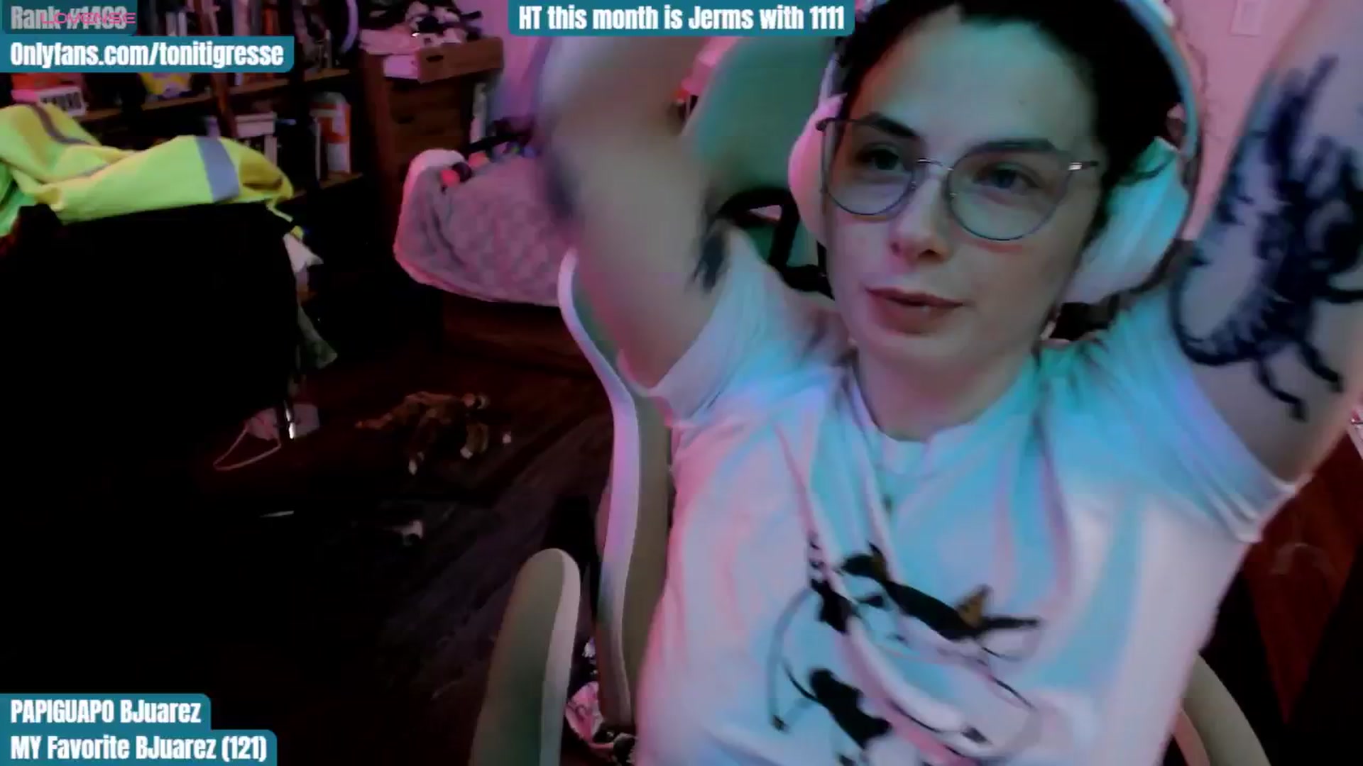 Gallery image thumbnail from ToniTigresse's myfreecams stream on, 11/02/2025, 02:55 image 7 of 20