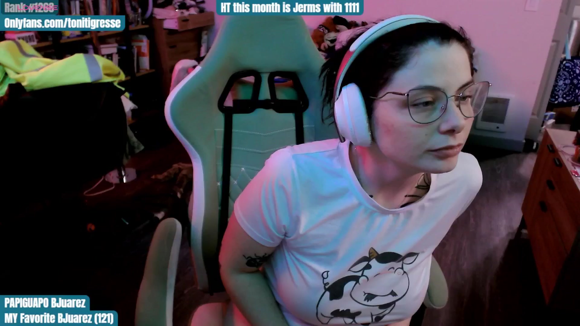 Gallery image thumbnail from ToniTigresse's myfreecams stream on, 11/02/2025, 02:55 image 13 of 20