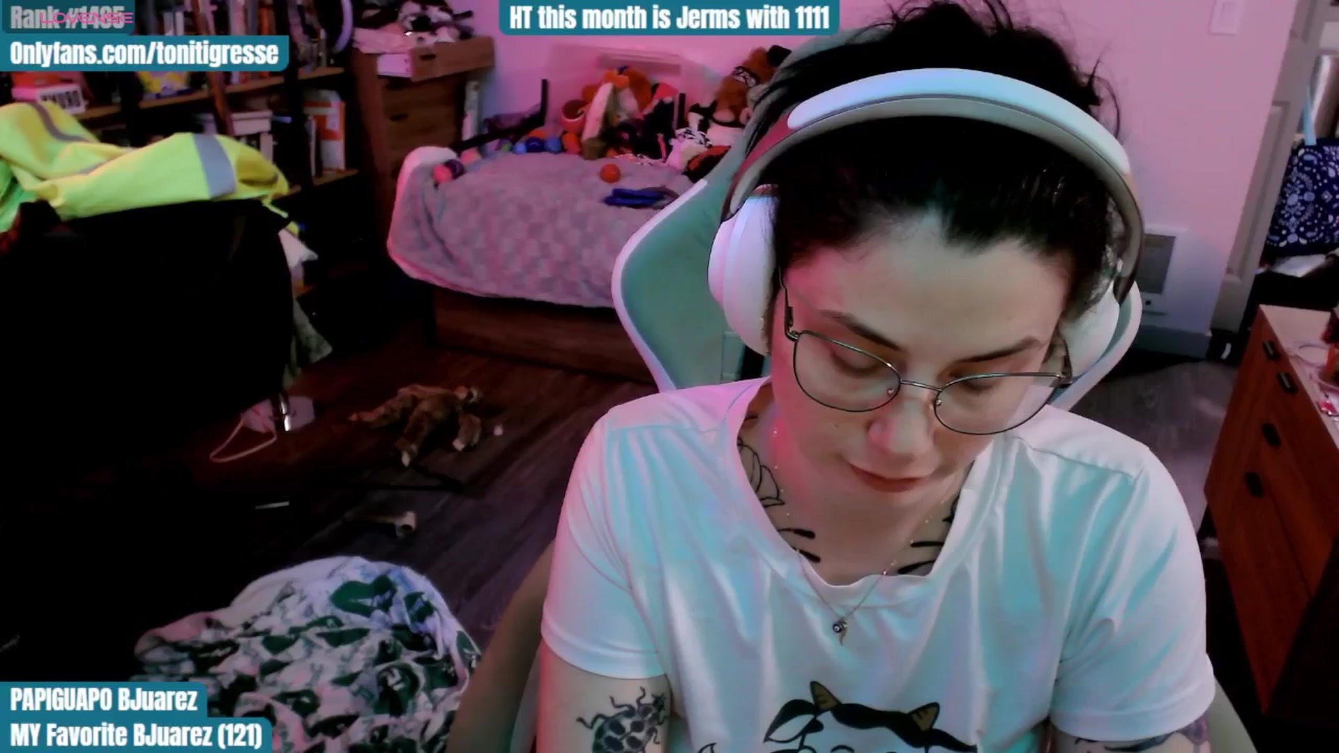 Gallery image thumbnail from ToniTigresse's myfreecams stream on, 11/02/2025, 02:55 image 6 of 20