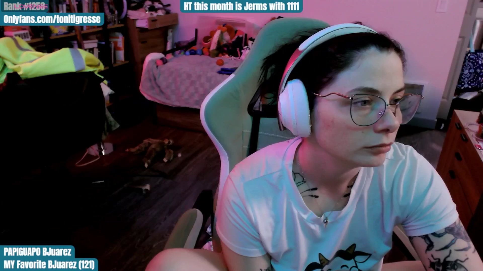 Gallery image thumbnail from ToniTigresse's myfreecams stream on, 11/02/2025, 02:55 image 9 of 20