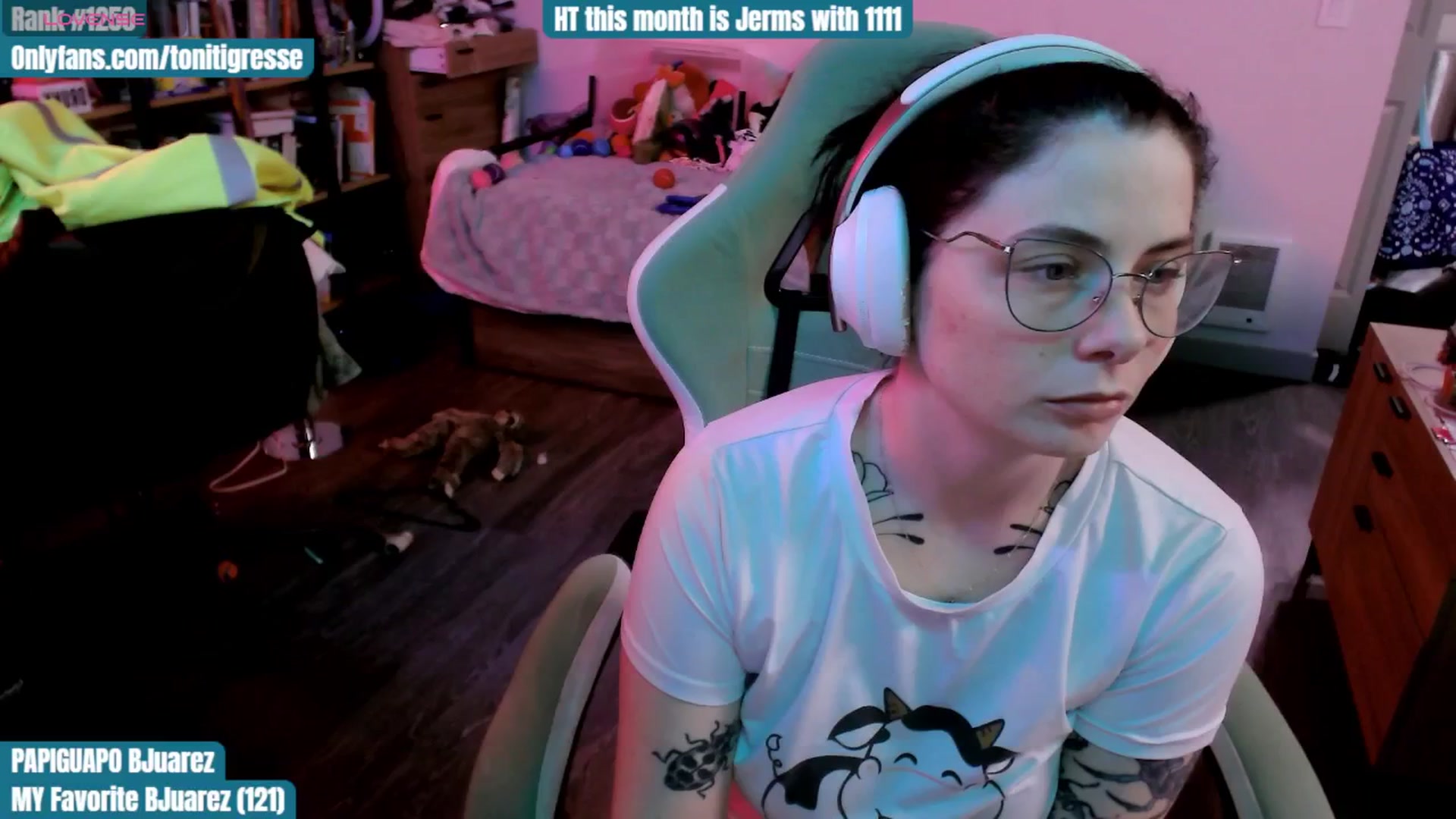 Gallery image thumbnail from ToniTigresse's myfreecams stream on, 11/02/2025, 02:55 image 12 of 20