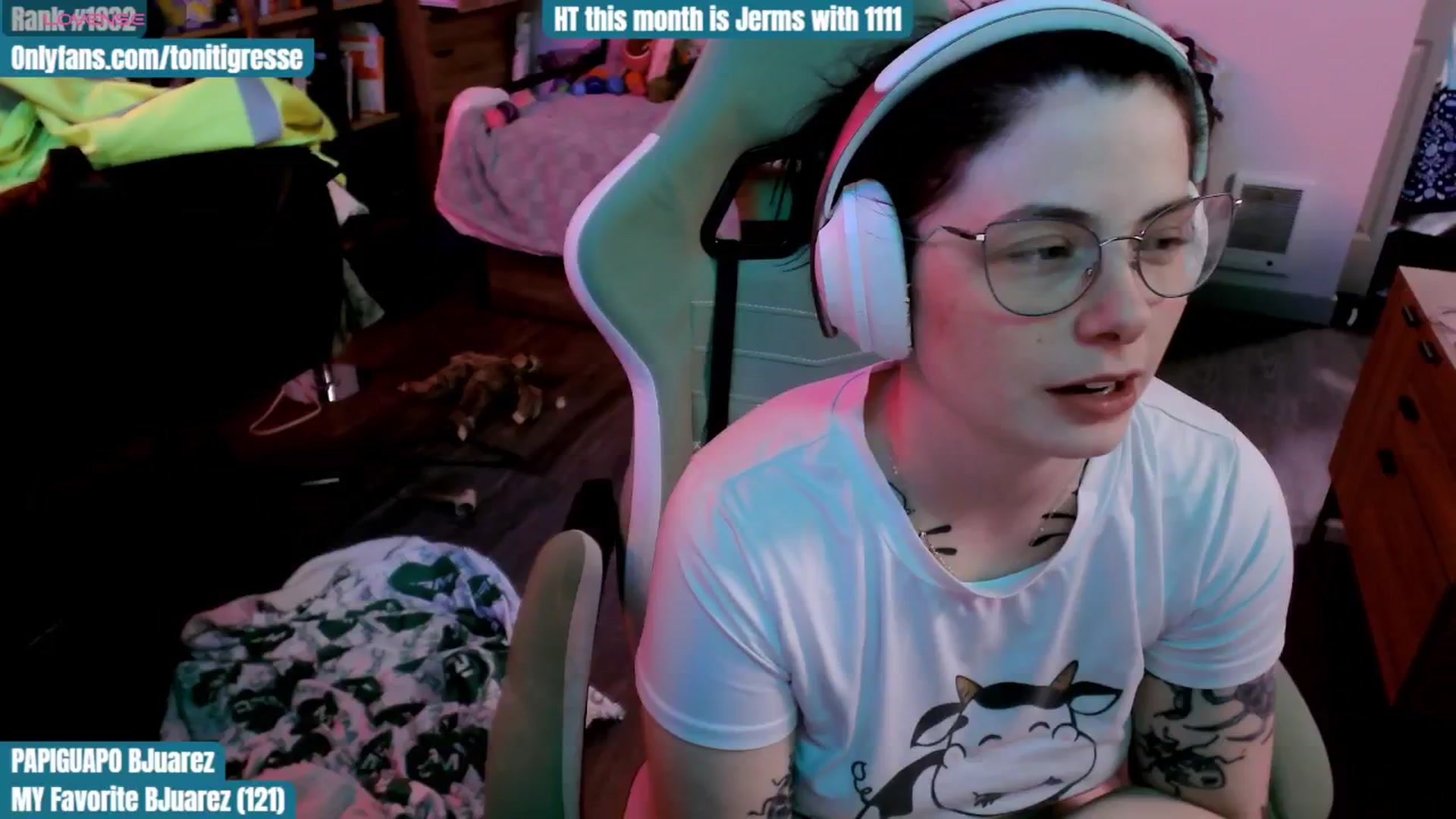 Gallery image thumbnail from ToniTigresse's myfreecams stream on, 11/02/2025, 02:55 image 1 of 20