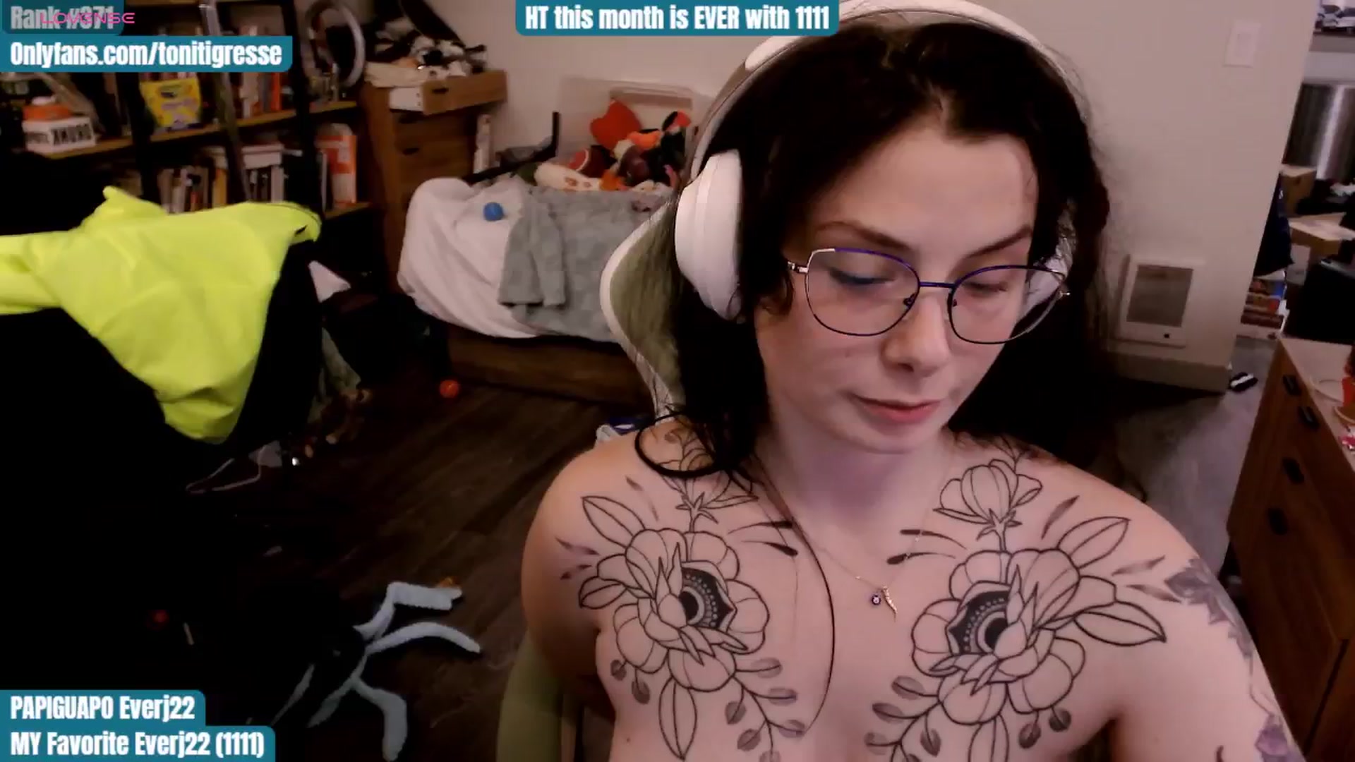 Gallery image thumbnail from ToniTigresse's myfreecams stream on, 11/03/2025, 02:48 image 8 of 20