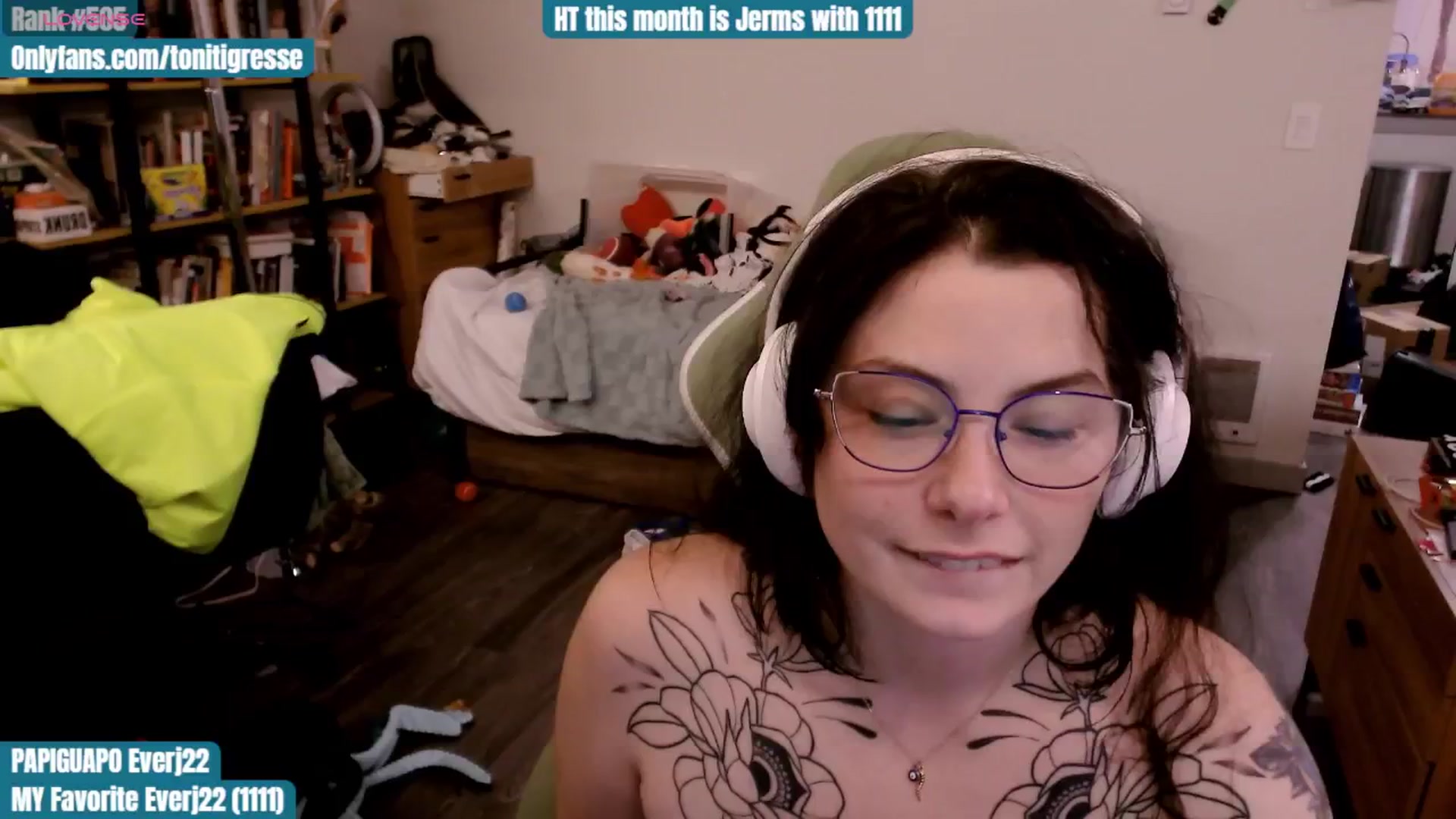 Gallery image thumbnail from ToniTigresse's myfreecams stream on, 11/03/2025, 02:48 image 1 of 20