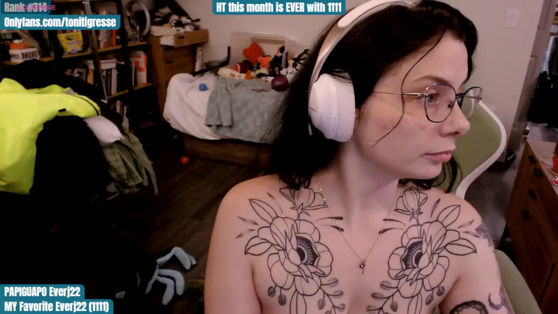 Gallery image thumbnail from ToniTigresse's myfreecams stream on, 11/03/2025, 02:48 image 19 of 20