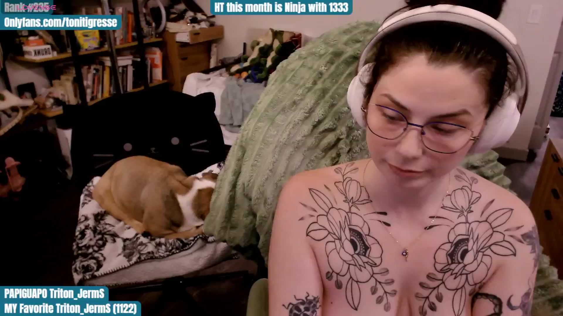 Gallery image thumbnail from ToniTigresse's myfreecams stream on, 11/04/2025, 02:54 image 6 of 20
