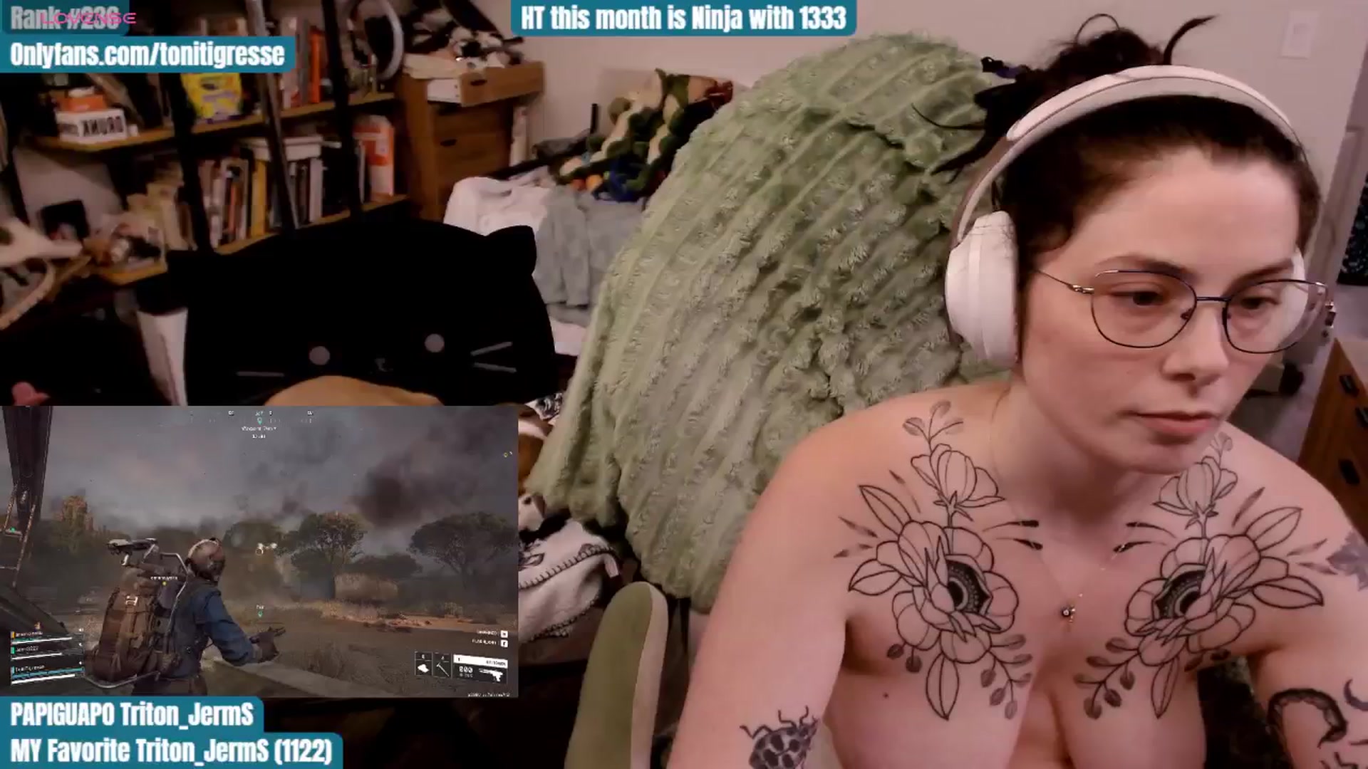 Gallery image thumbnail from ToniTigresse's myfreecams stream on, 11/04/2025, 02:54 image 9 of 20