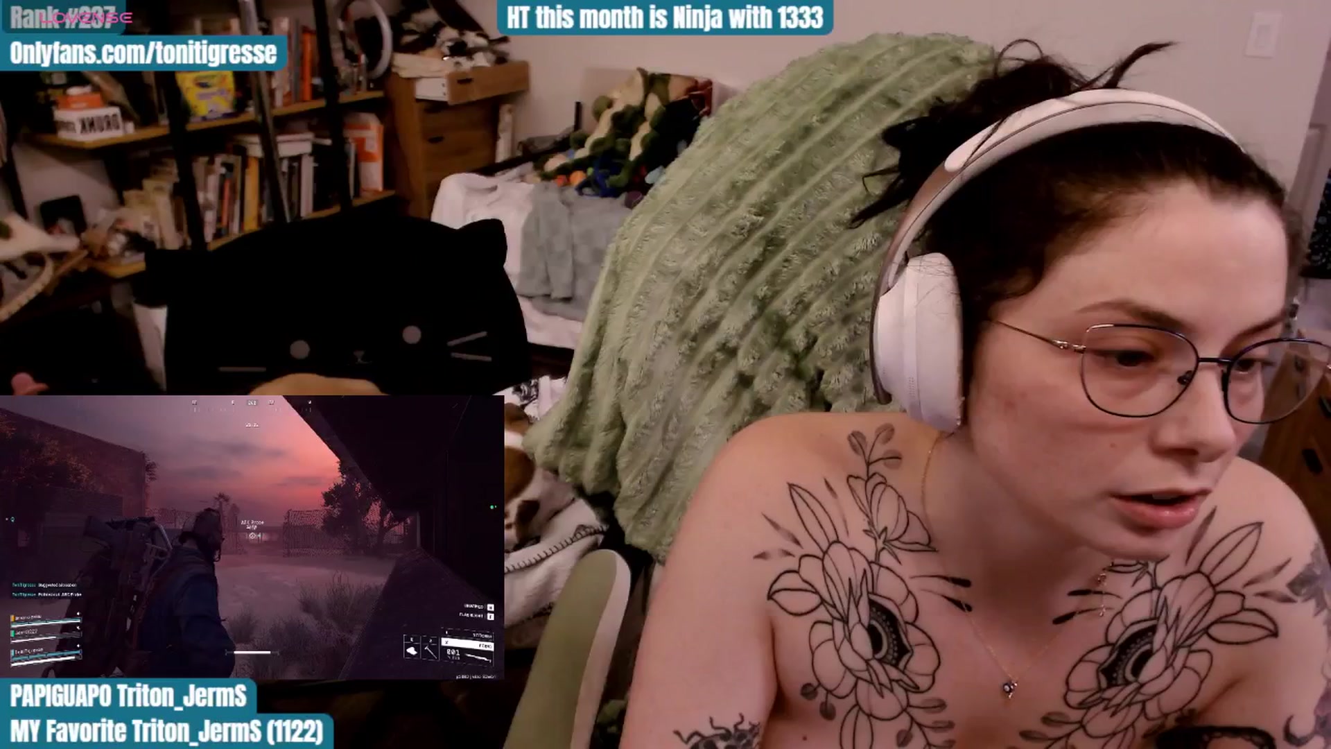 Gallery image thumbnail from ToniTigresse's myfreecams stream on, 11/04/2025, 02:54 image 12 of 20