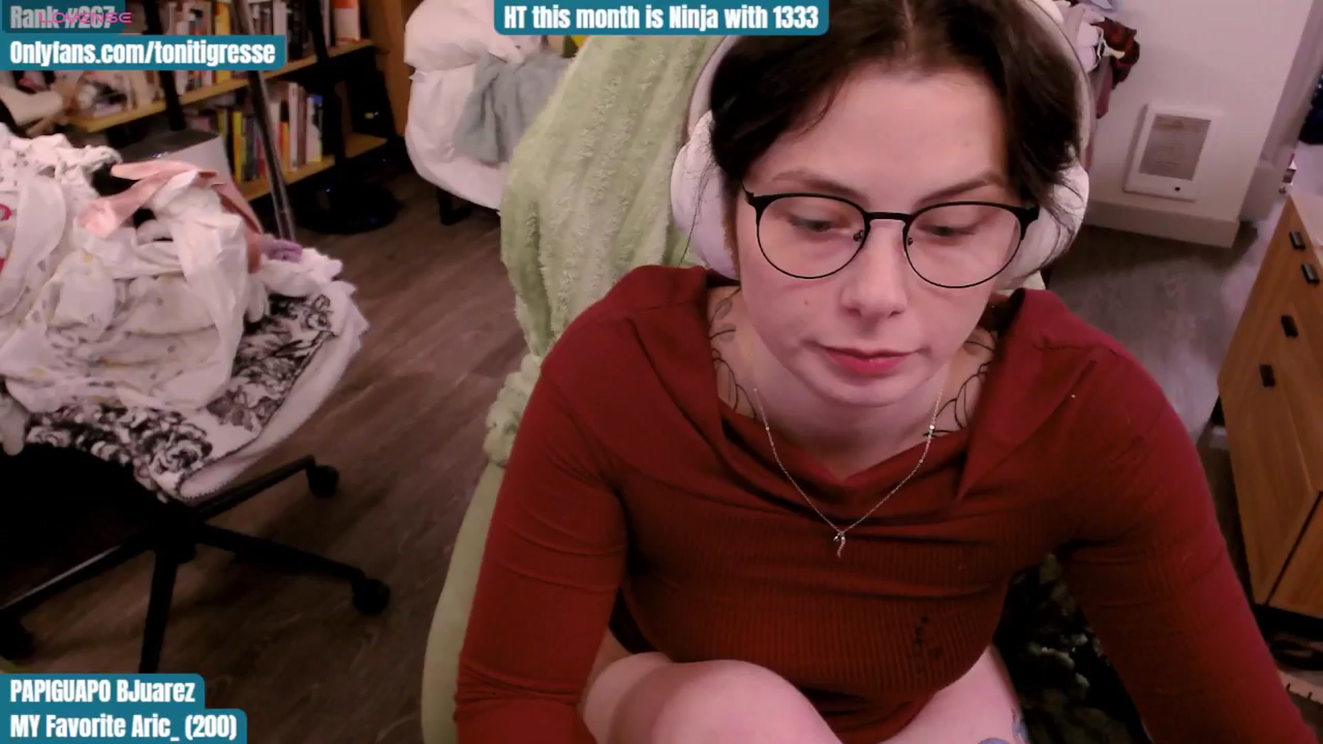 Gallery image thumbnail from ToniTigresse's myfreecams stream on, 11/05/2025, 03:38 image 6 of 20