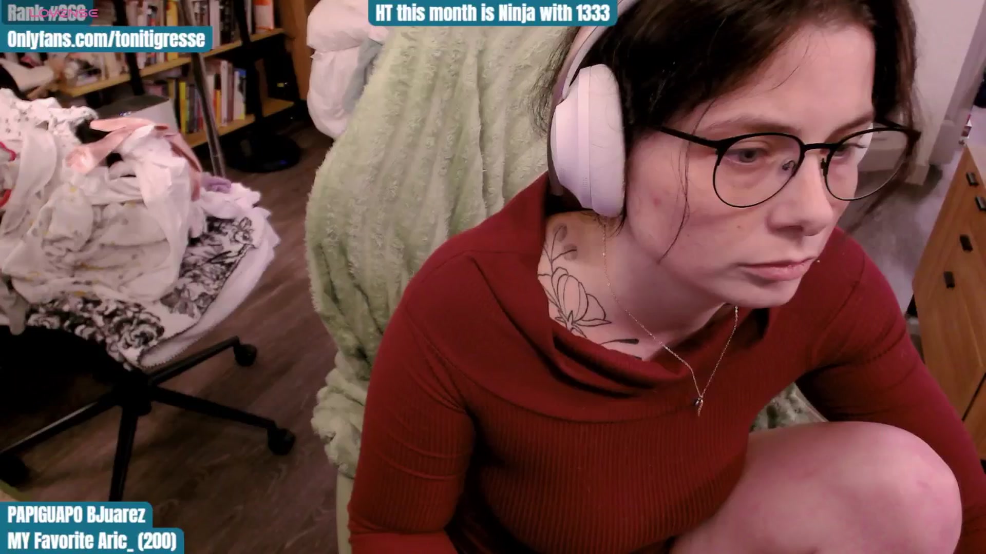 Gallery image thumbnail from ToniTigresse's myfreecams stream on, 11/05/2025, 03:38 image 5 of 20